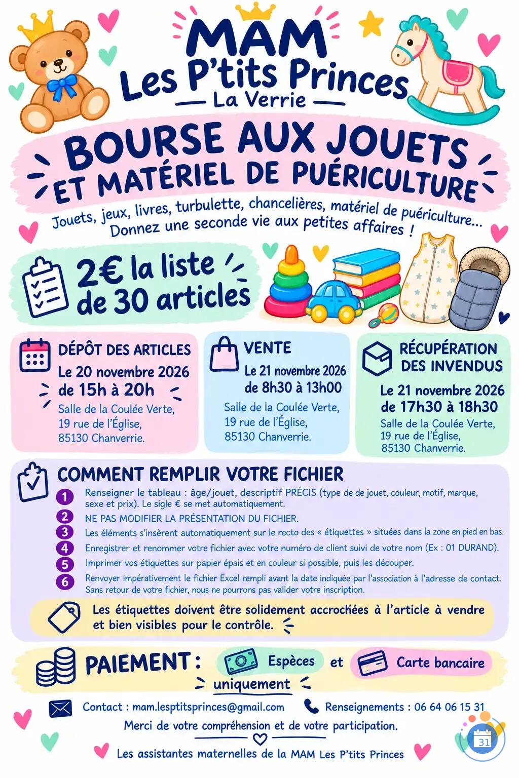 Image Bourse aux jouets et matériel de puériculture (photo 1)