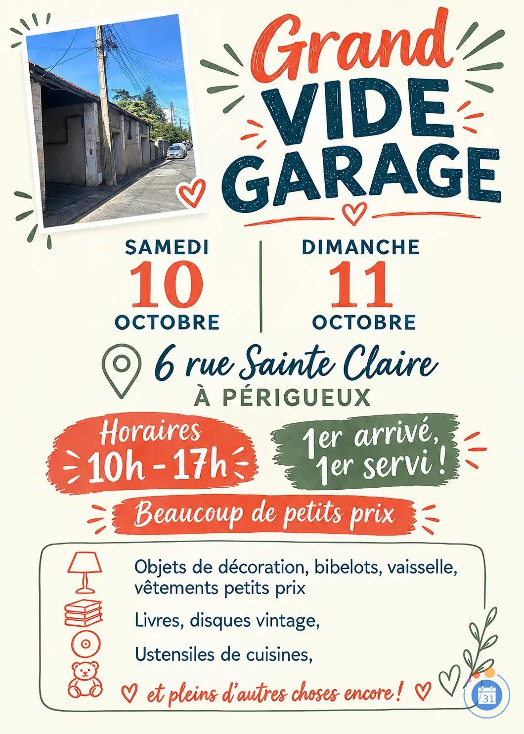 Image Grand vide garage (photo 1)