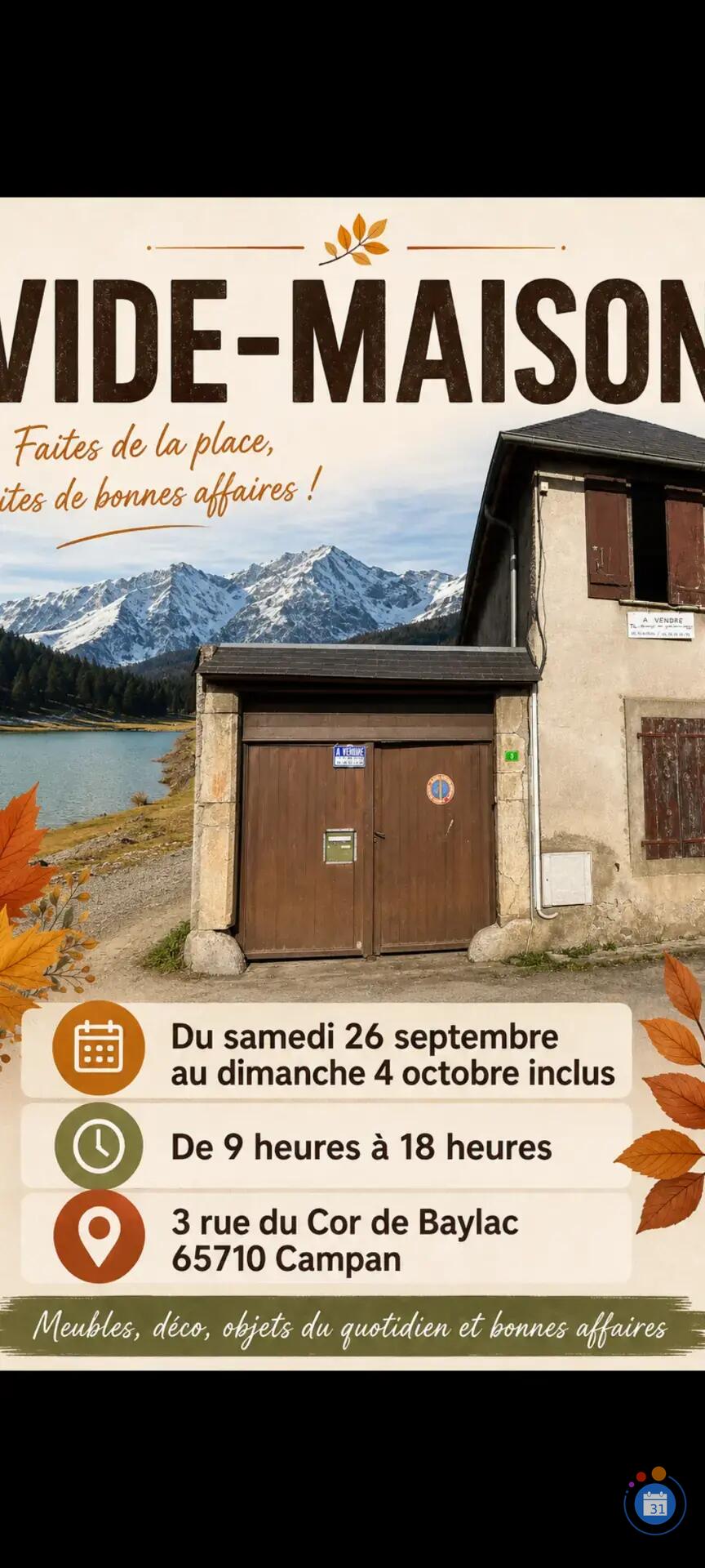 Image Vide maison (photo 1)