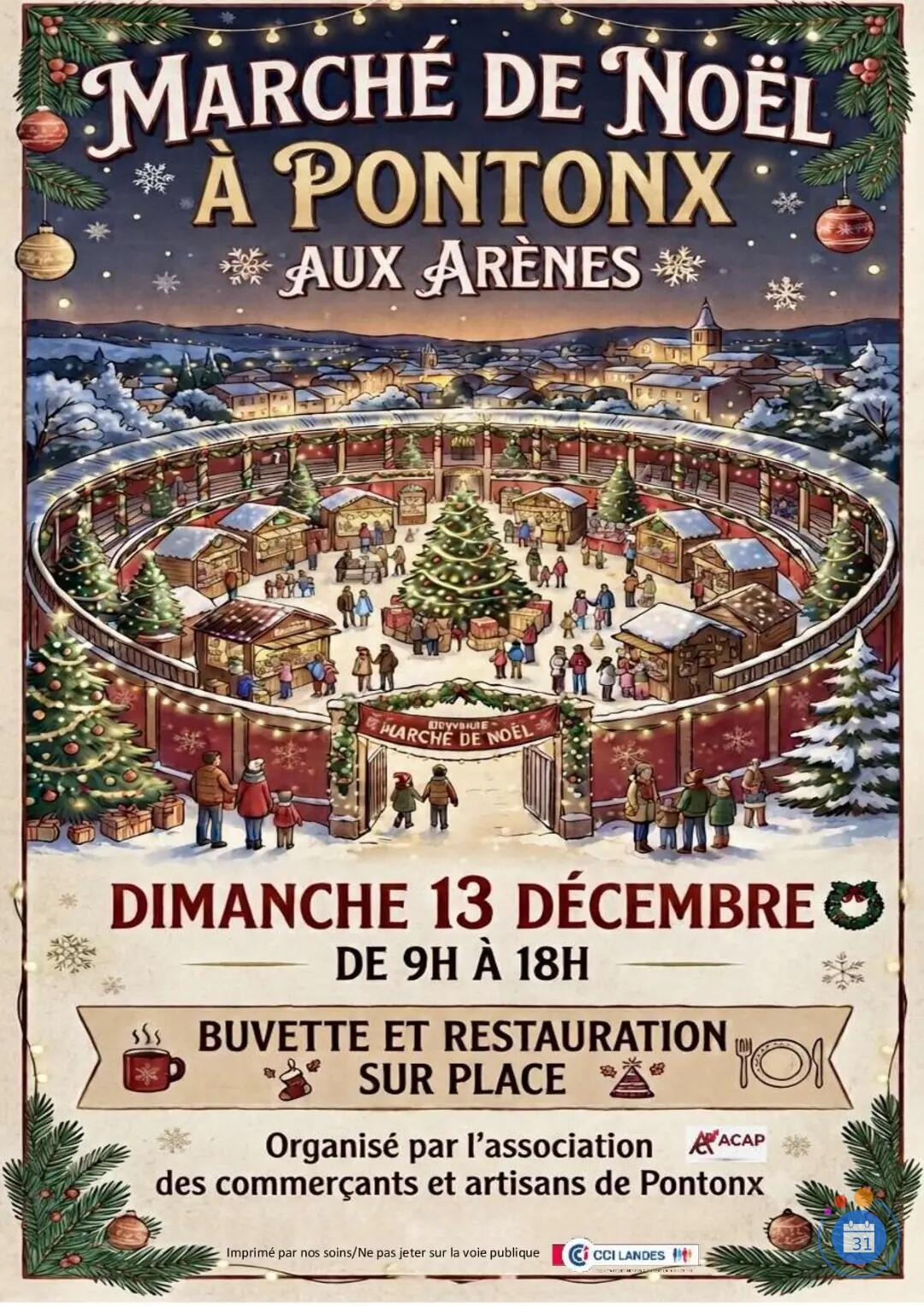 Image Marché de Noël à Pontonx (photo 1)
