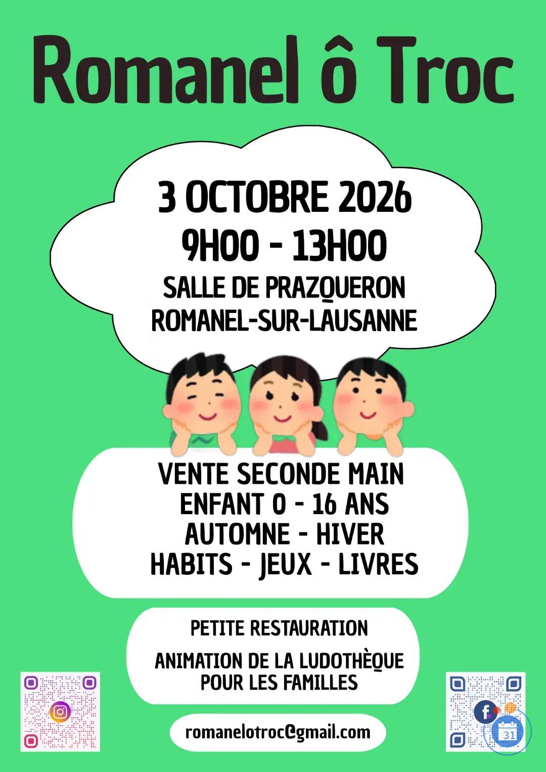 Image Romanelô Troc - vente de seconde main enfant et ado (photo 1)