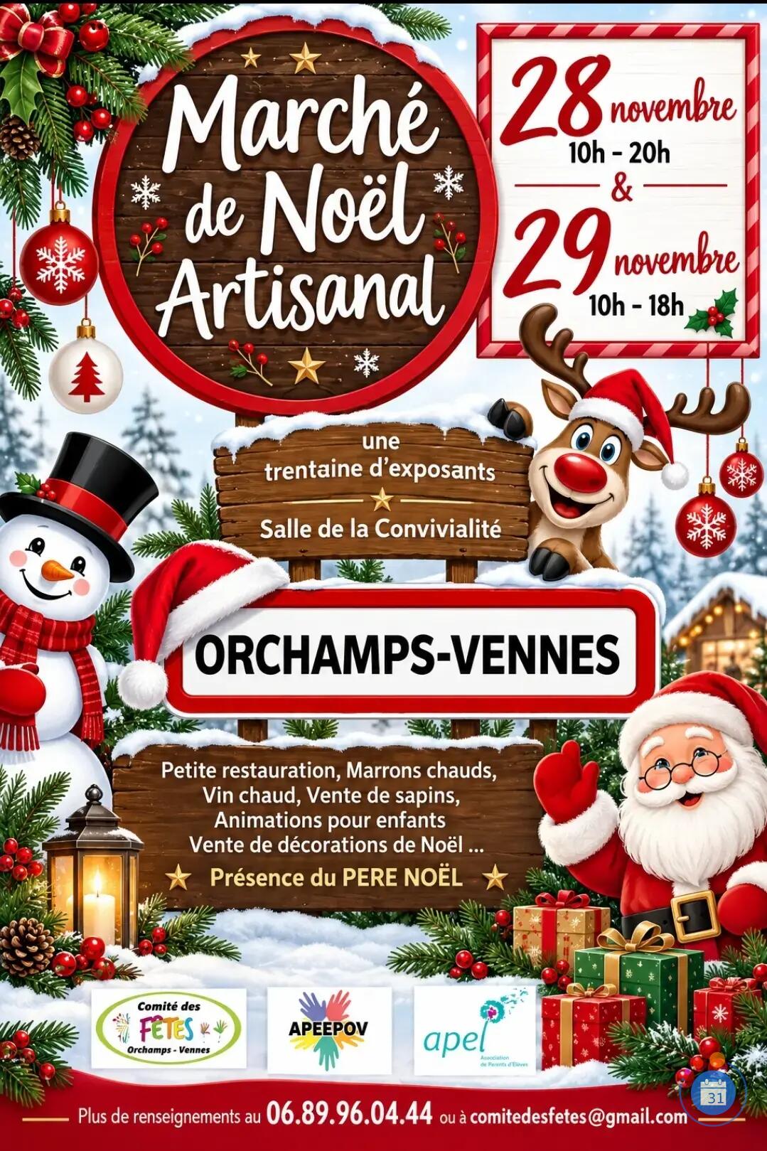 Image Marché de noël artisanal (photo 1)