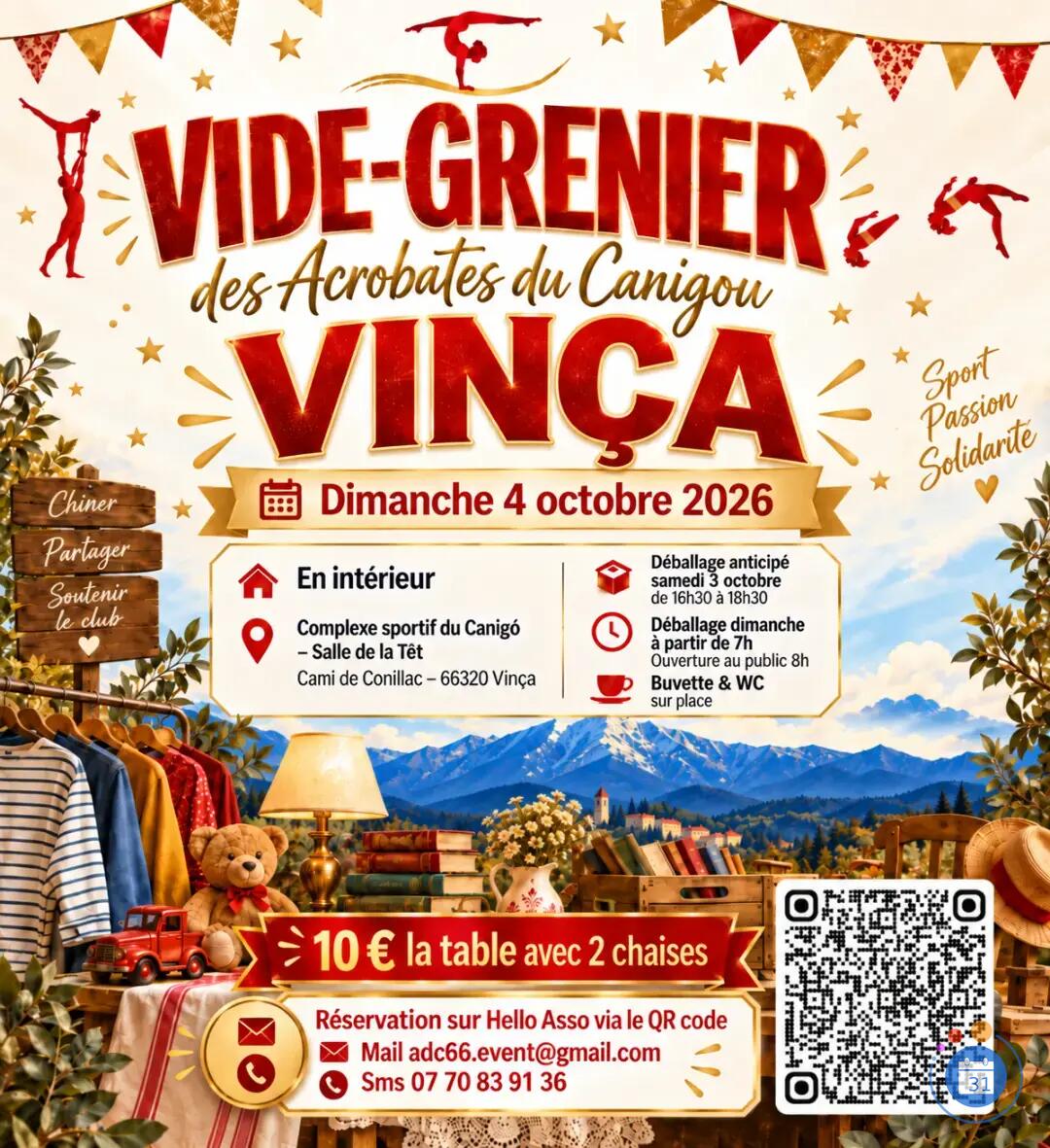 Image Vide Grenier Vinça en intérieur (photo 1)