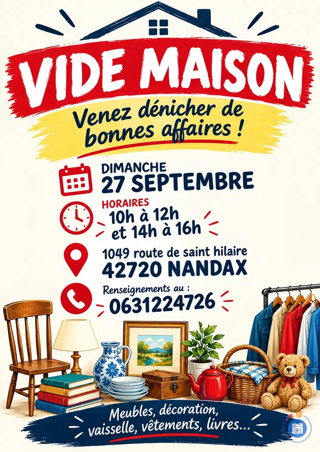 Image Vide maison Nandax (photo 1)