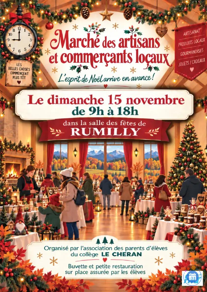 Image Marché des Artisans et Commerçants locaux - En avant pour Noël ! (photo 1)