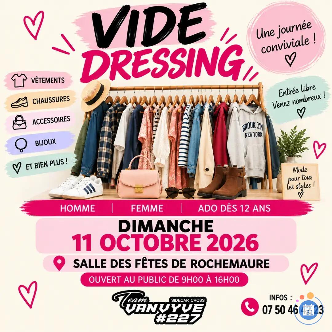 Image Vide Dressing Homme - Femme - ADO à partir de 12 ans (photo 1)