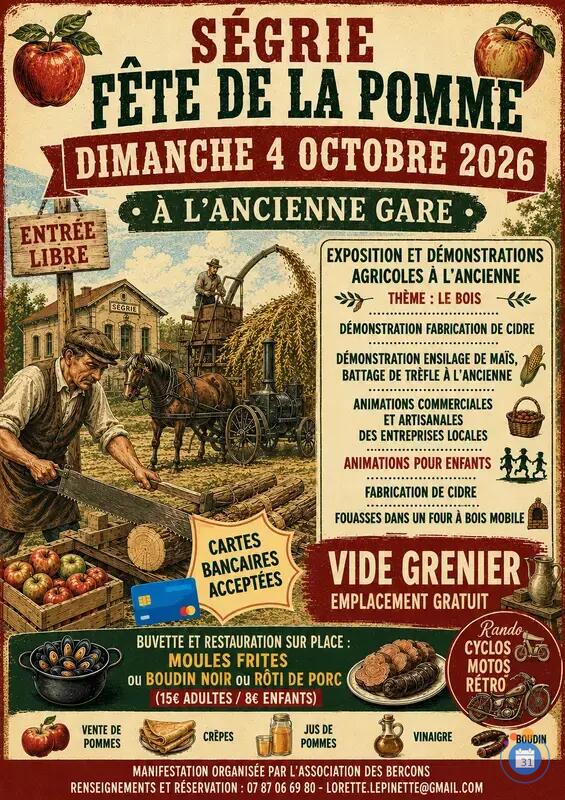 Image vide greniers Fête de la pomme (photo 1)