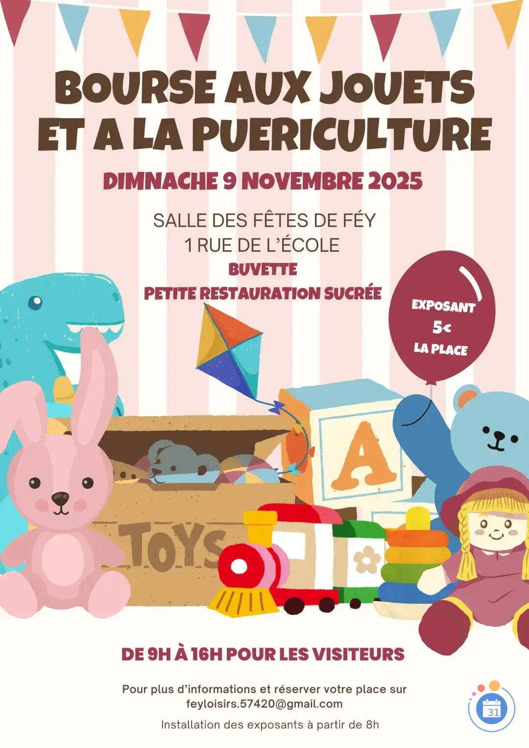 Image Bourse aux jouets et à la puériculture (photo 1)