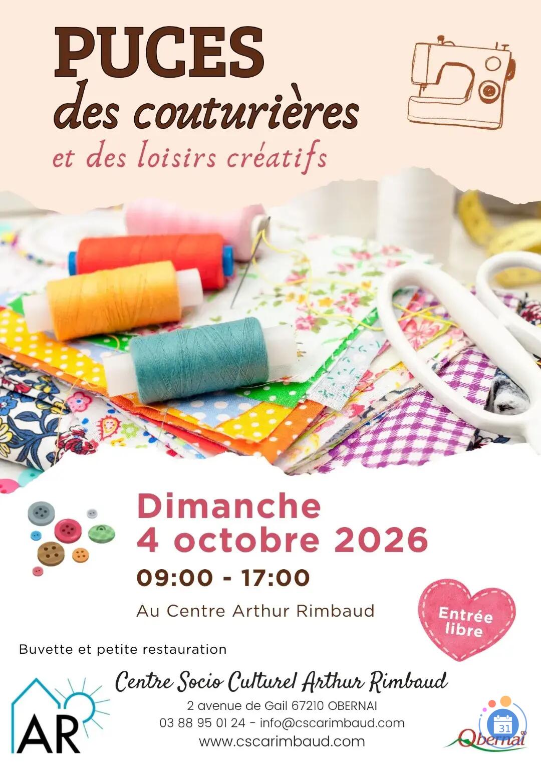 Image Puces des couturières et des loisirs créatifs (photo 1)