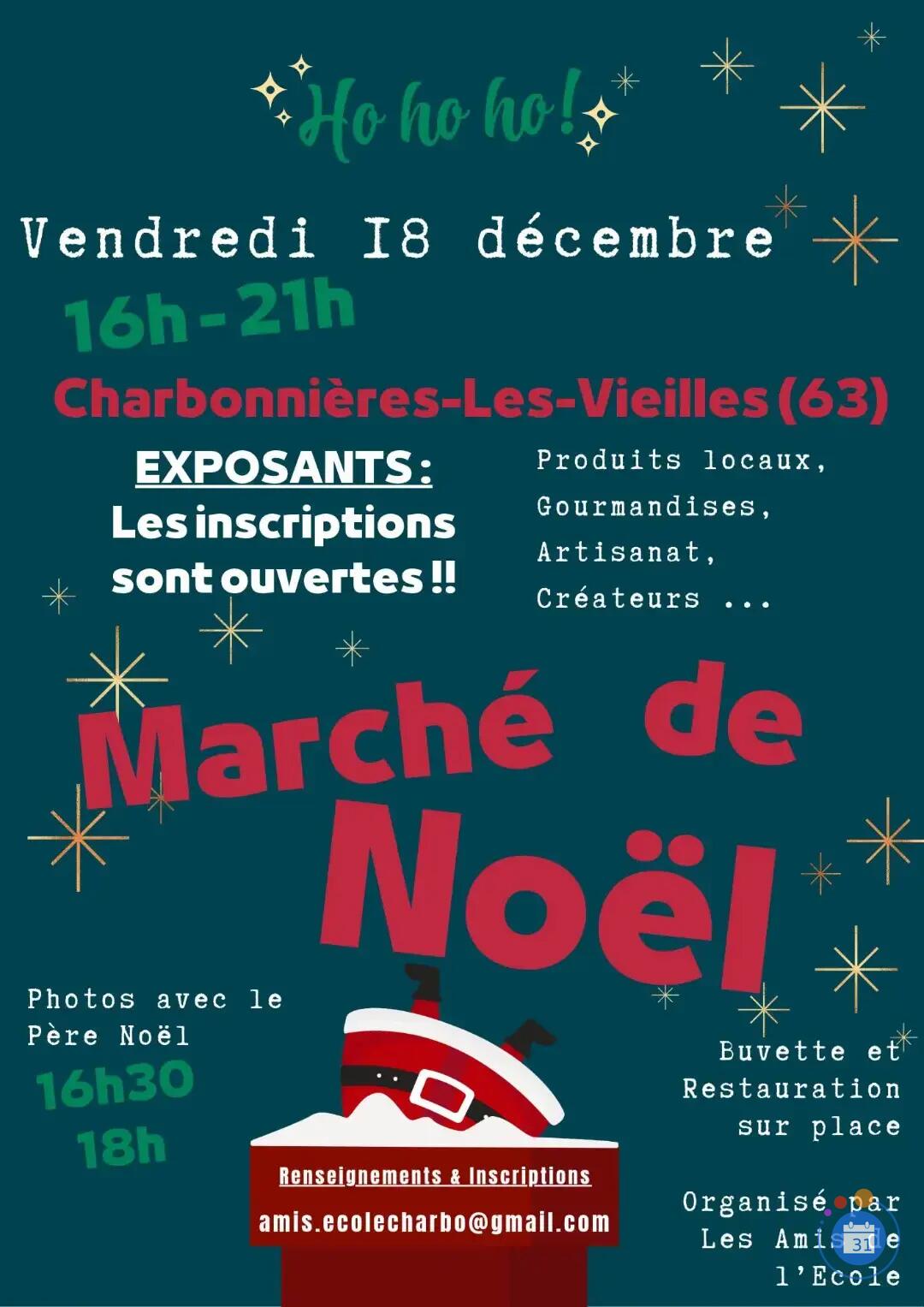 Image Marché de Noël de Charbonnières les Vieilles (photo 1)