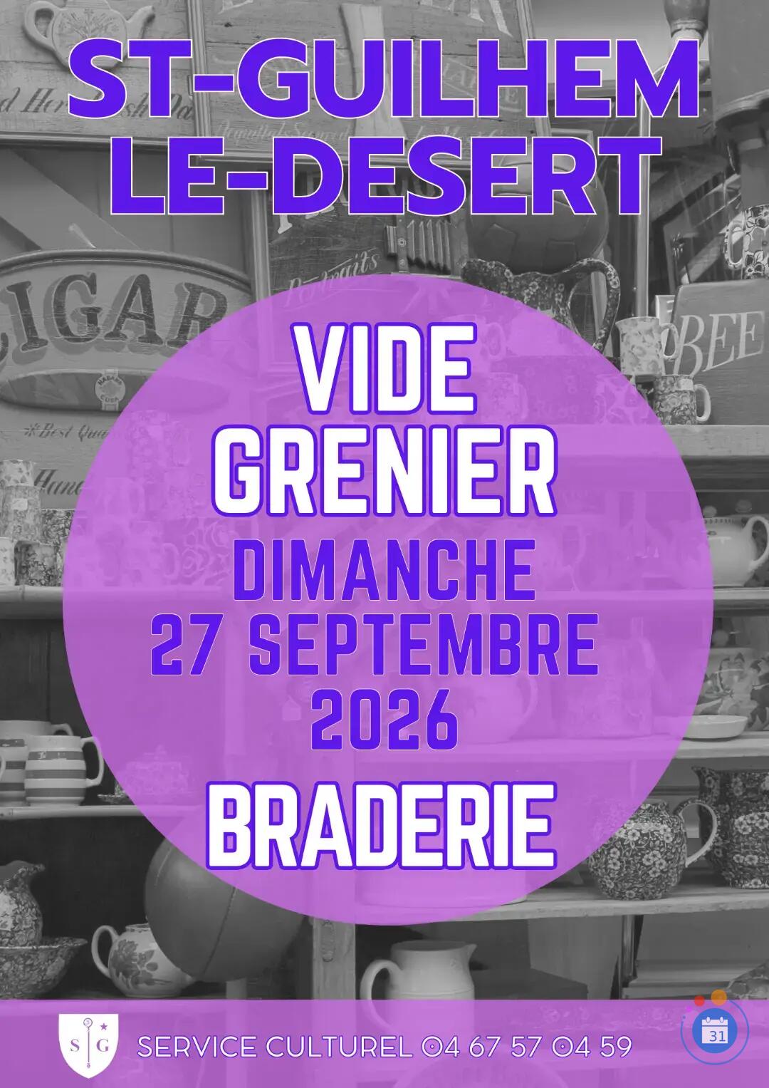 Image Vide grenier et braderie des Sauta Rocs (photo 1)