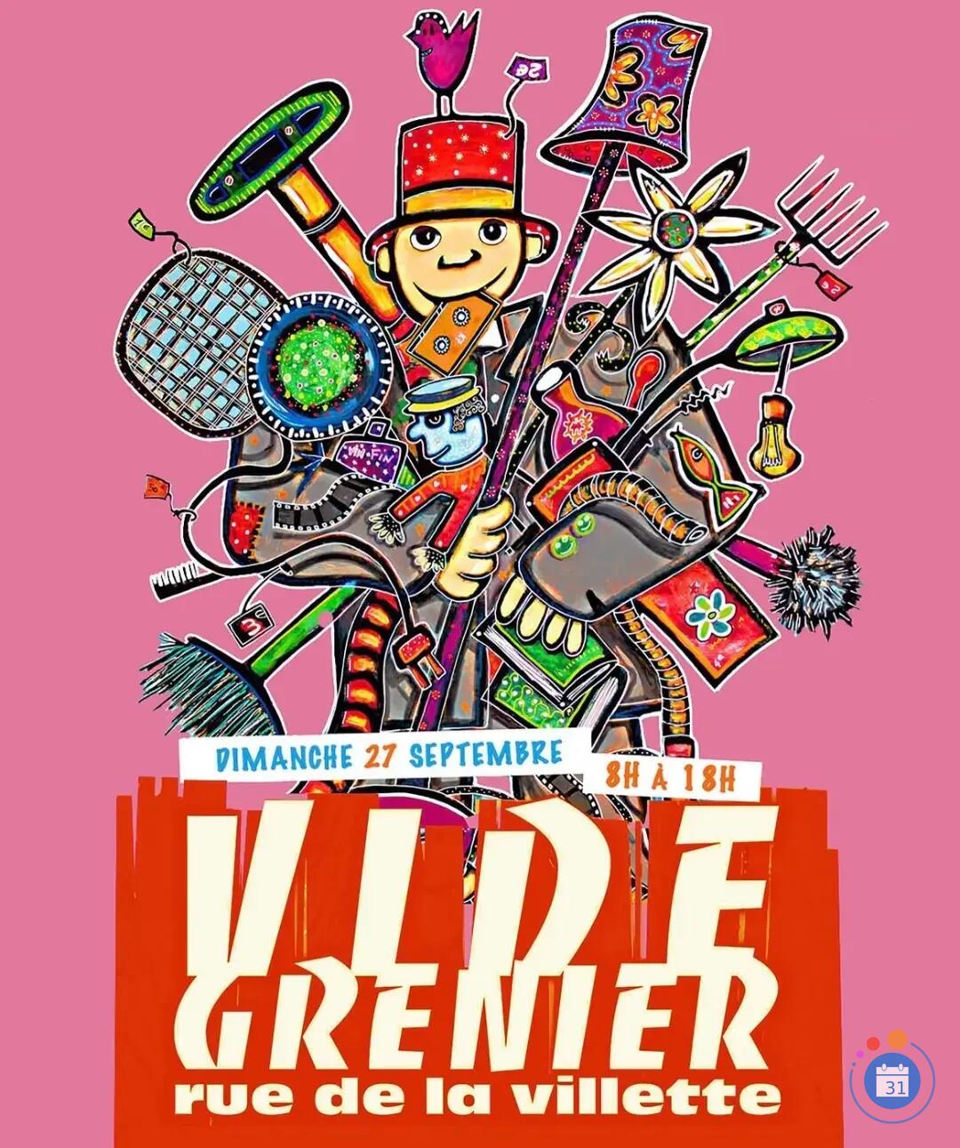 Image Vide Grenier rue de la Villette (photo 1)