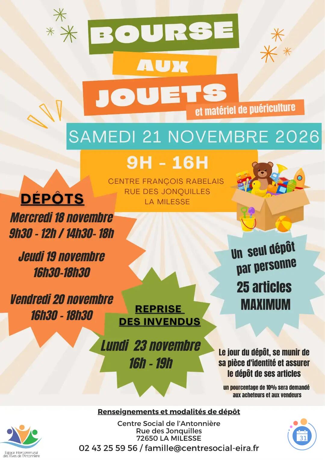 Image Bourse aux jouets et matériel de puériculture (photo 1)