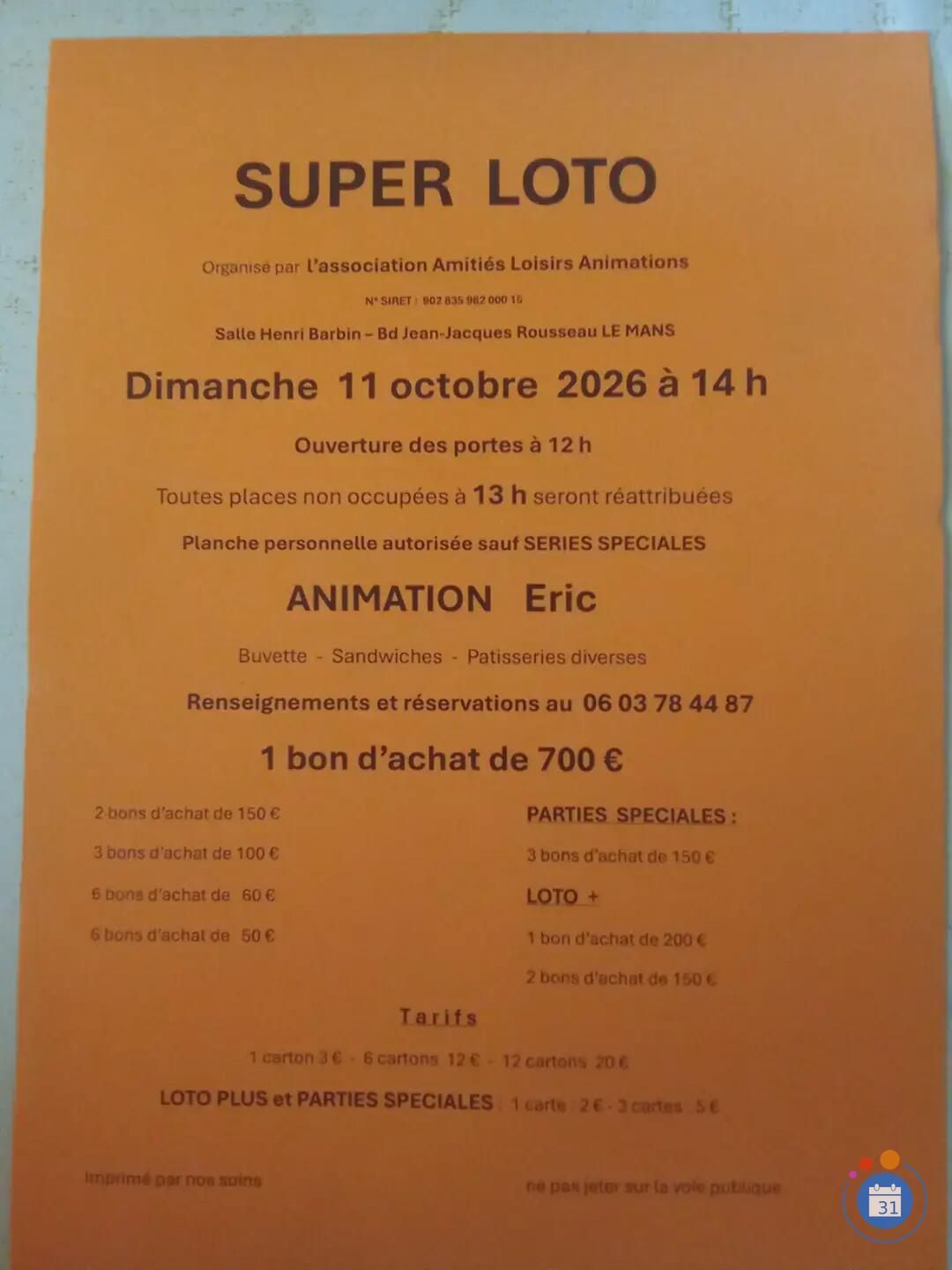 Image SUPER LOTO (photo 1)