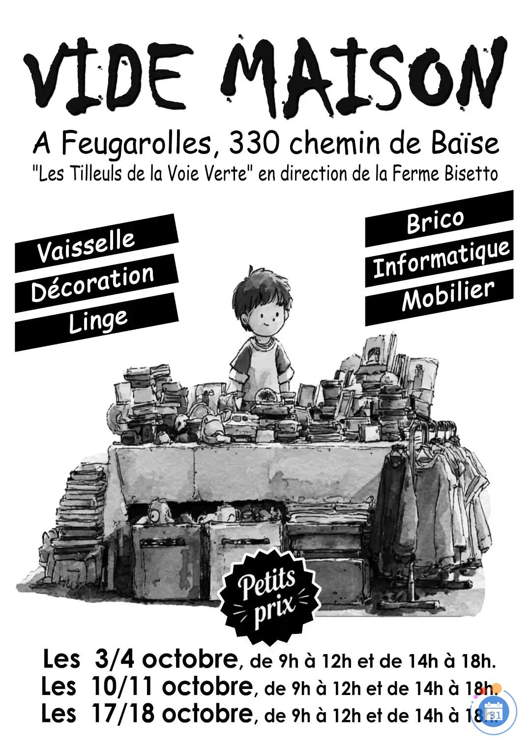 Image Vide-maison à Feugarolles (photo 1)