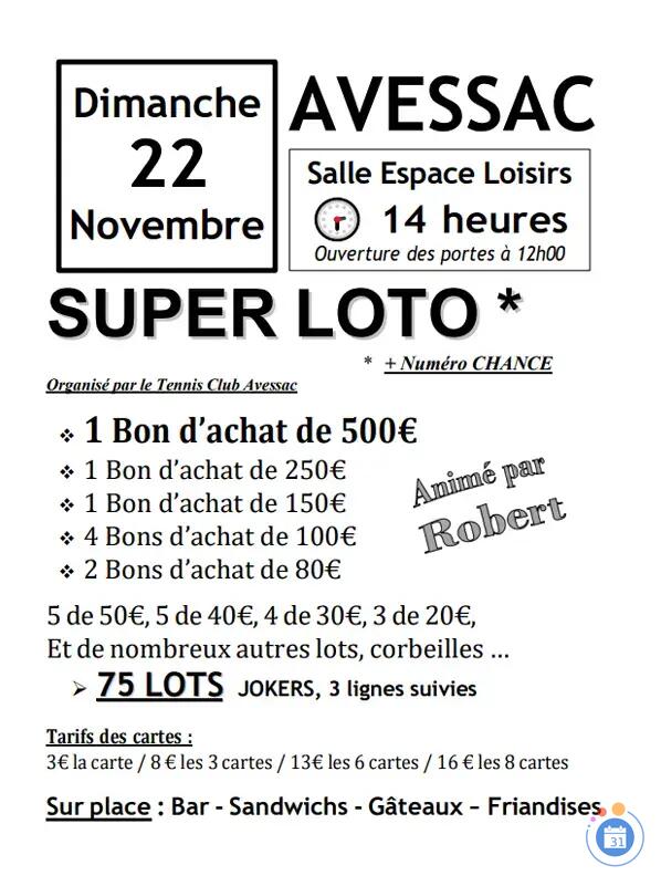 Flyer Super Loto