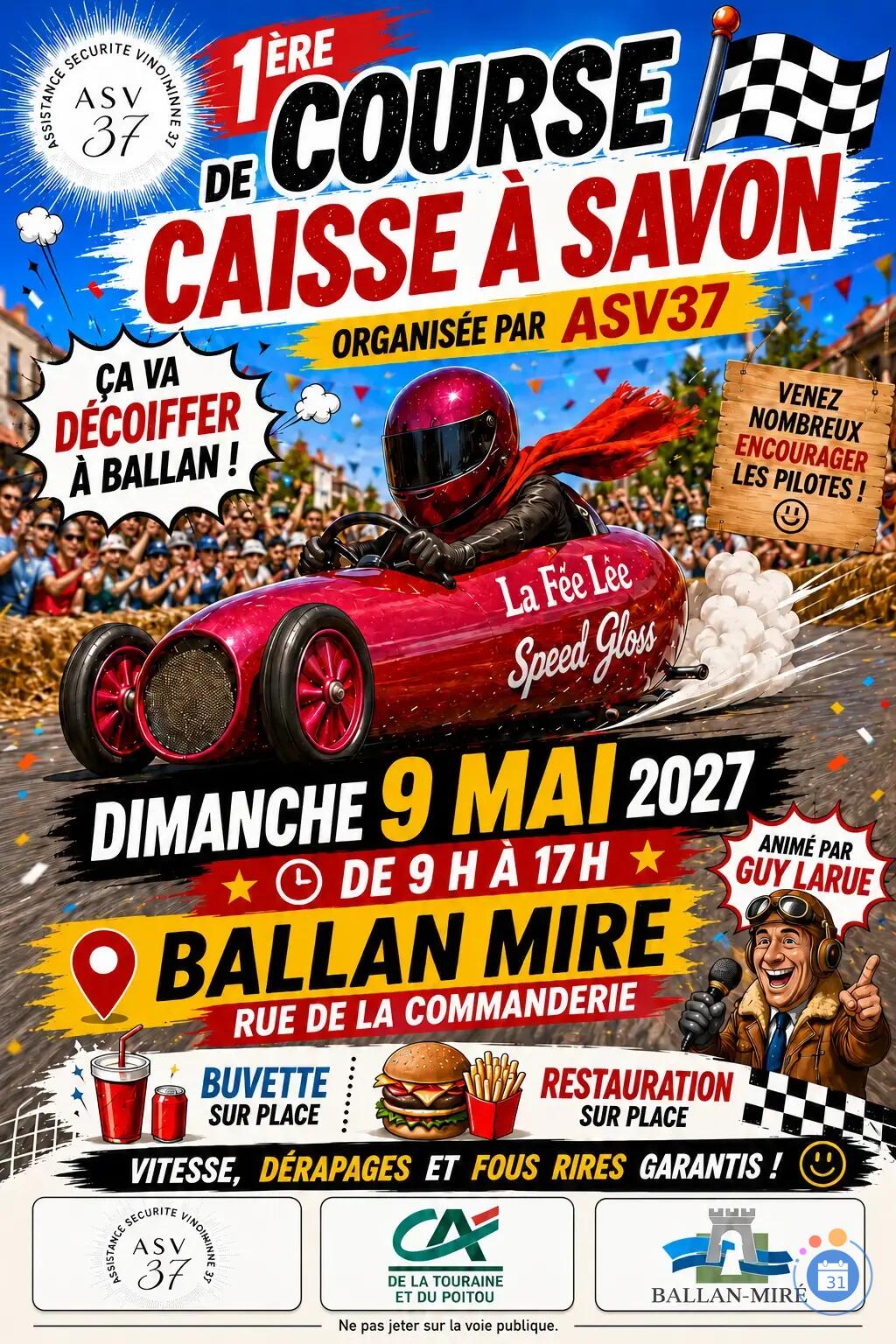 Image 1° Course de caisse à Savon Ballan - Miré (photo 4)