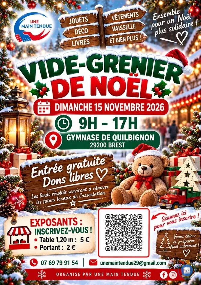 Image Vide grenier de Noël Une Main Tendue (photo 1)