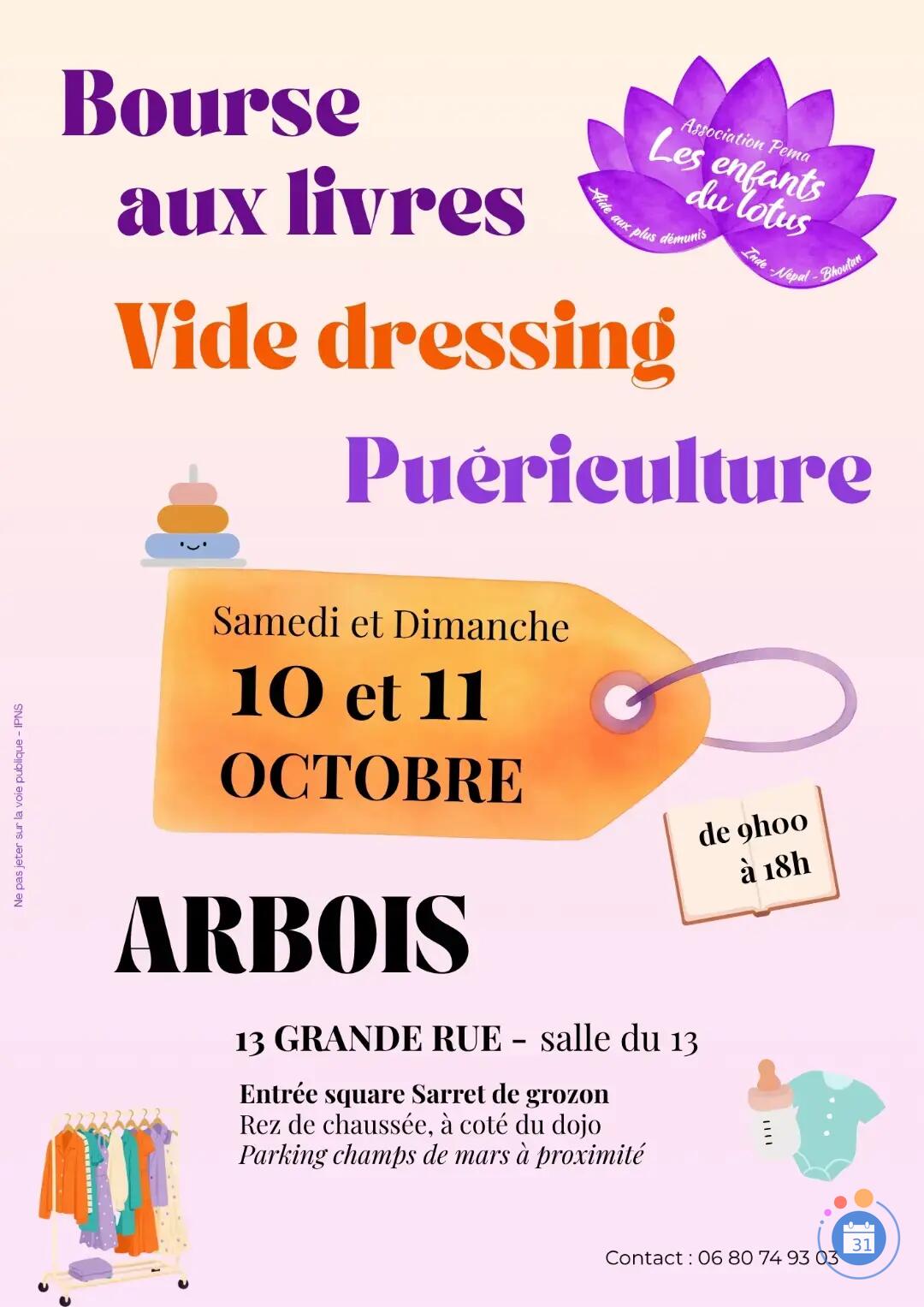 Image Bourse aux livres, vide-dressing, puériculture (photo 1)