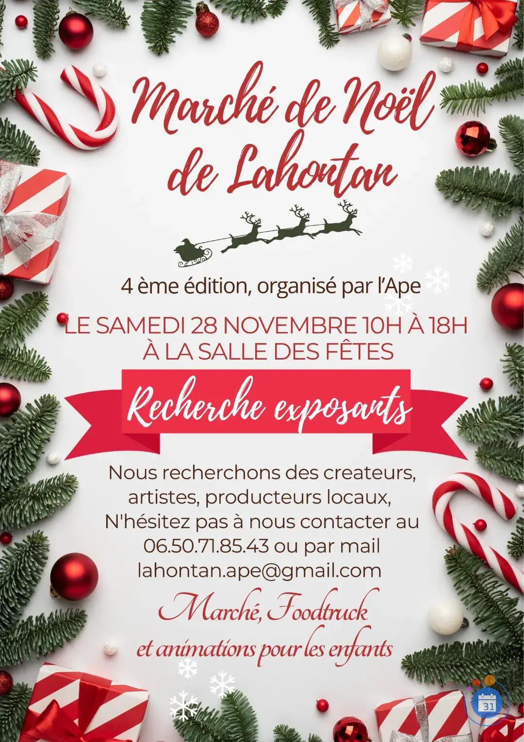 Image Marché de Noël de Lahontan (photo 1)