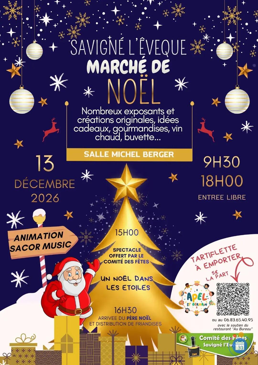 Image Marché de Noël de Savigné l'évêque (photo 1)