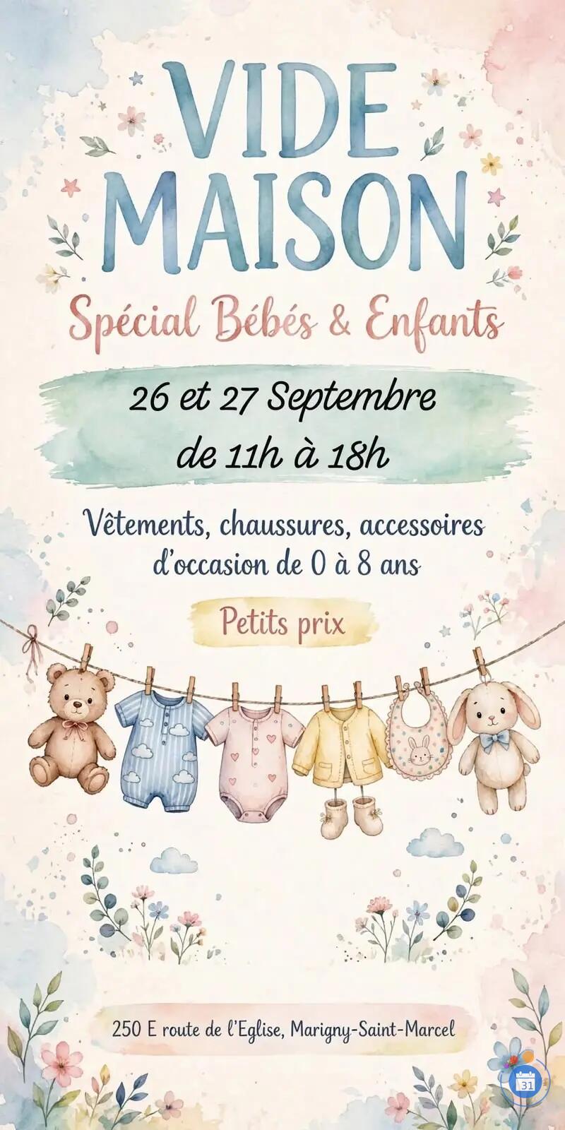 Image Vide maison spécial bébés et enfants (photo 1)