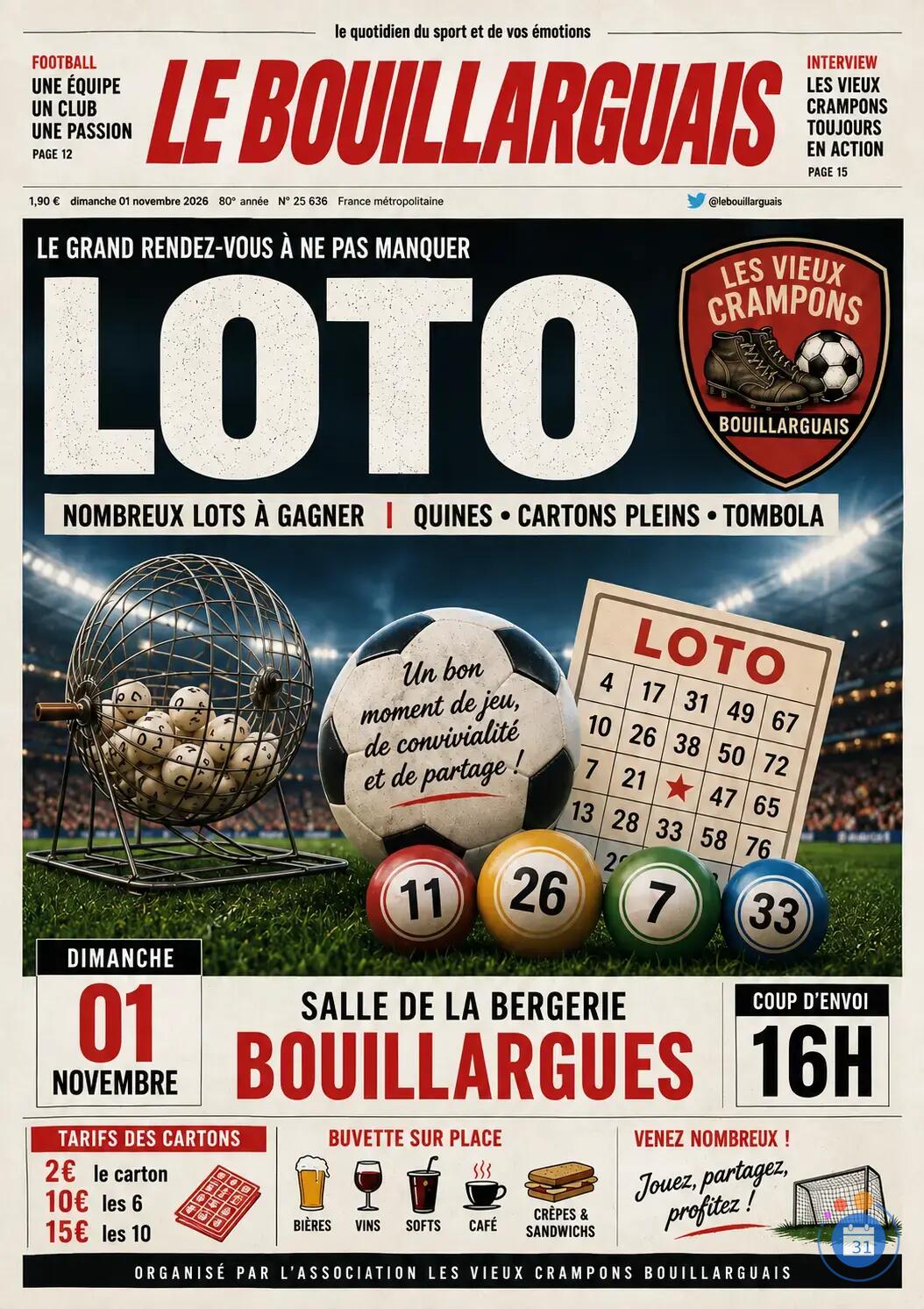 Image Loto des vieux crampons (photo 1)