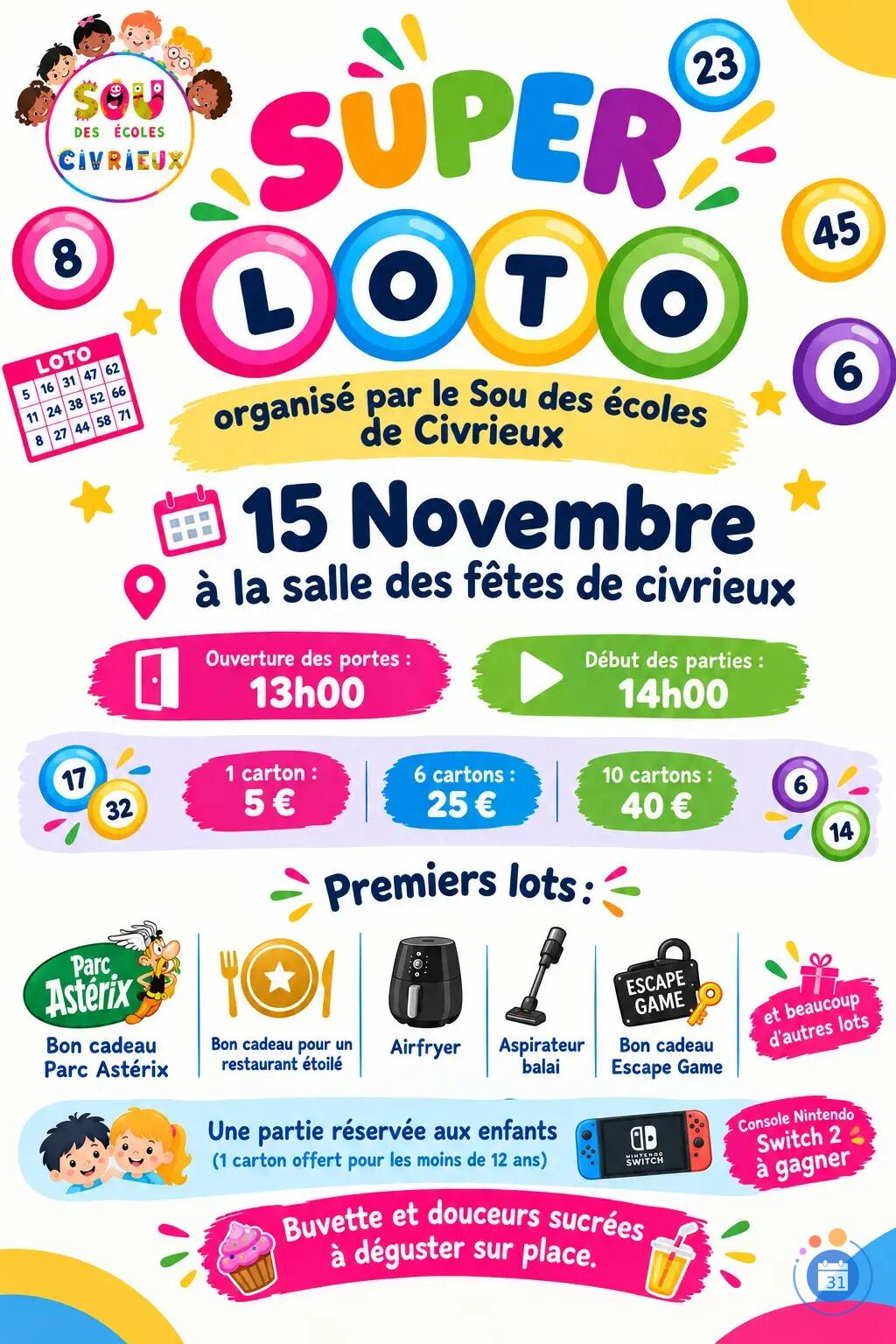 Image LOTO SOU DE CIVRIEUX (photo 1)