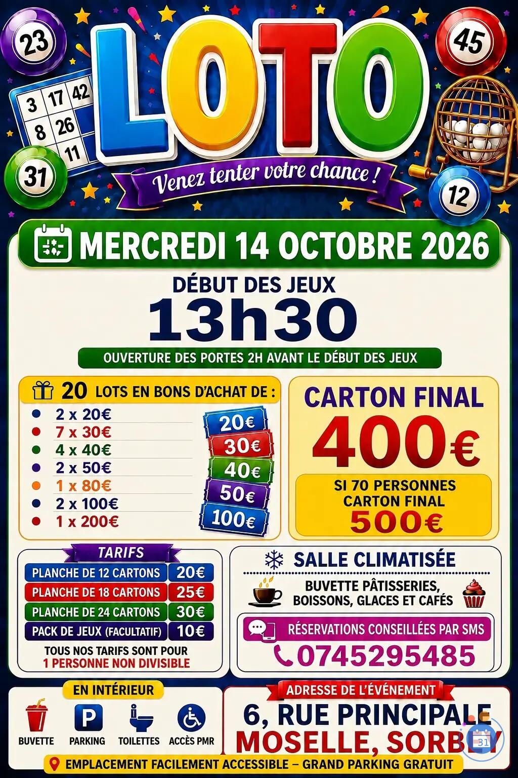 Image Loto traditionnelle (photo 1)