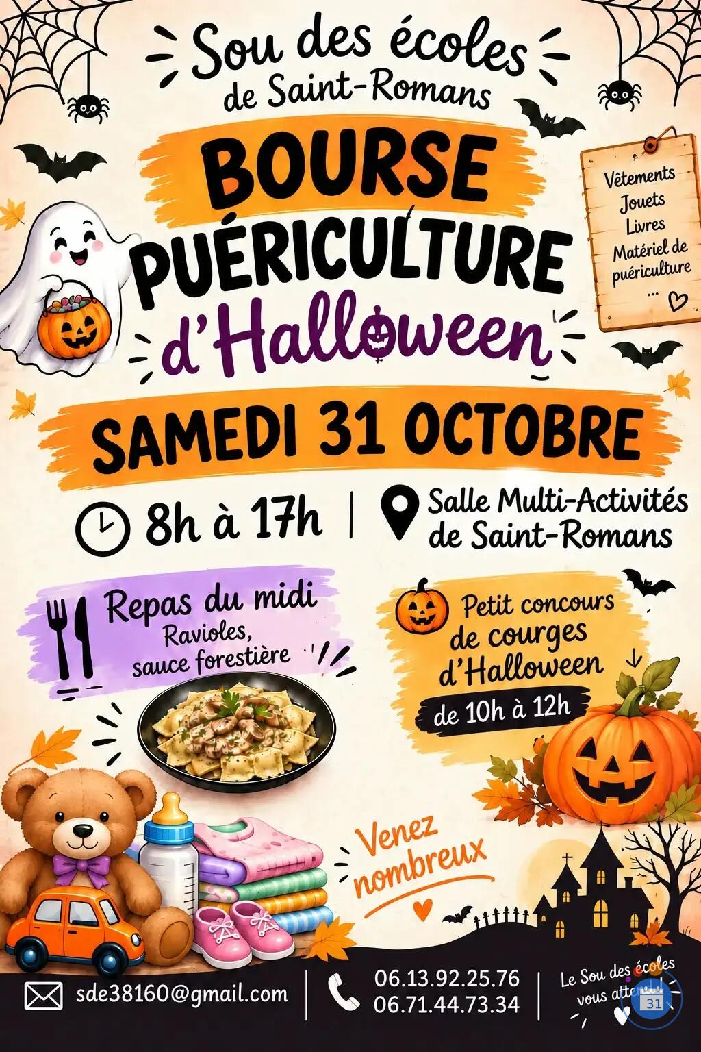 Image Bourse Puériculture d'Halloween (photo 1)