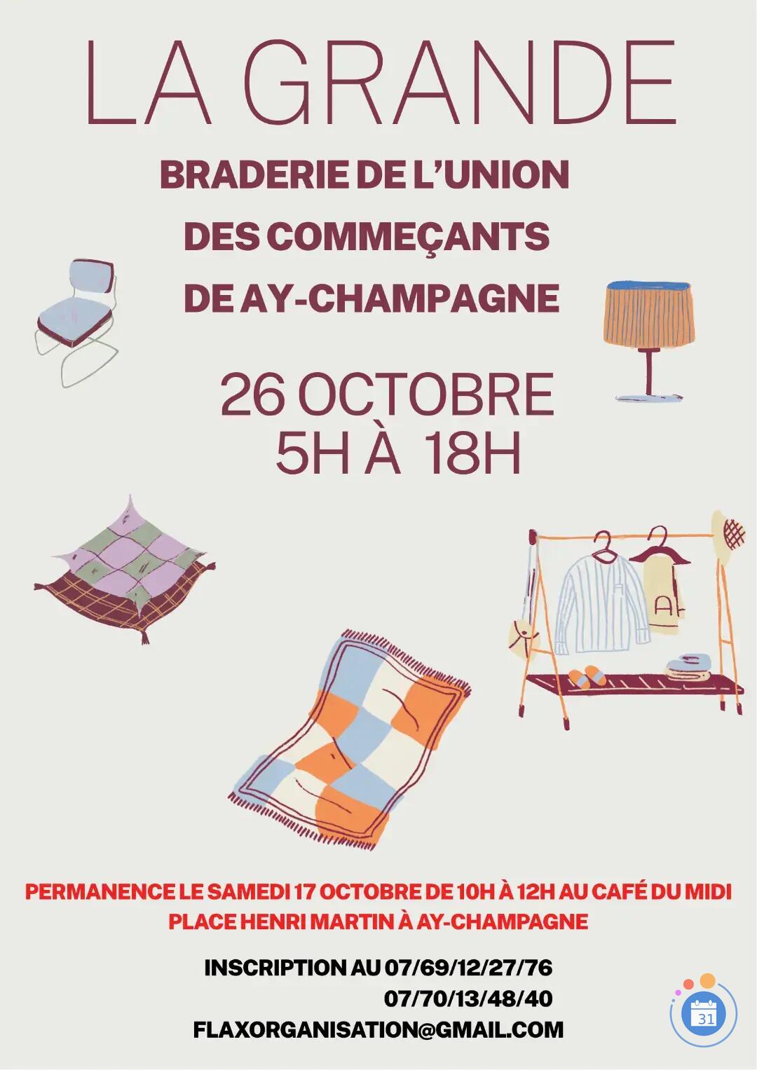 Image Grande Braderie d'automne de l'union des commeçants (photo 1)