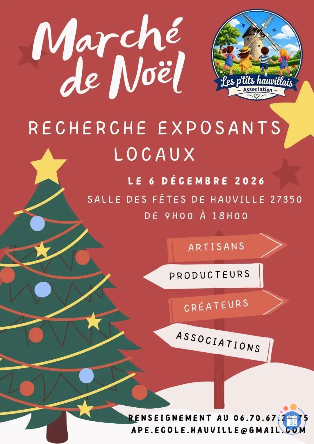 Image Marché de Noël des p’tits hauvillais (photo 1)