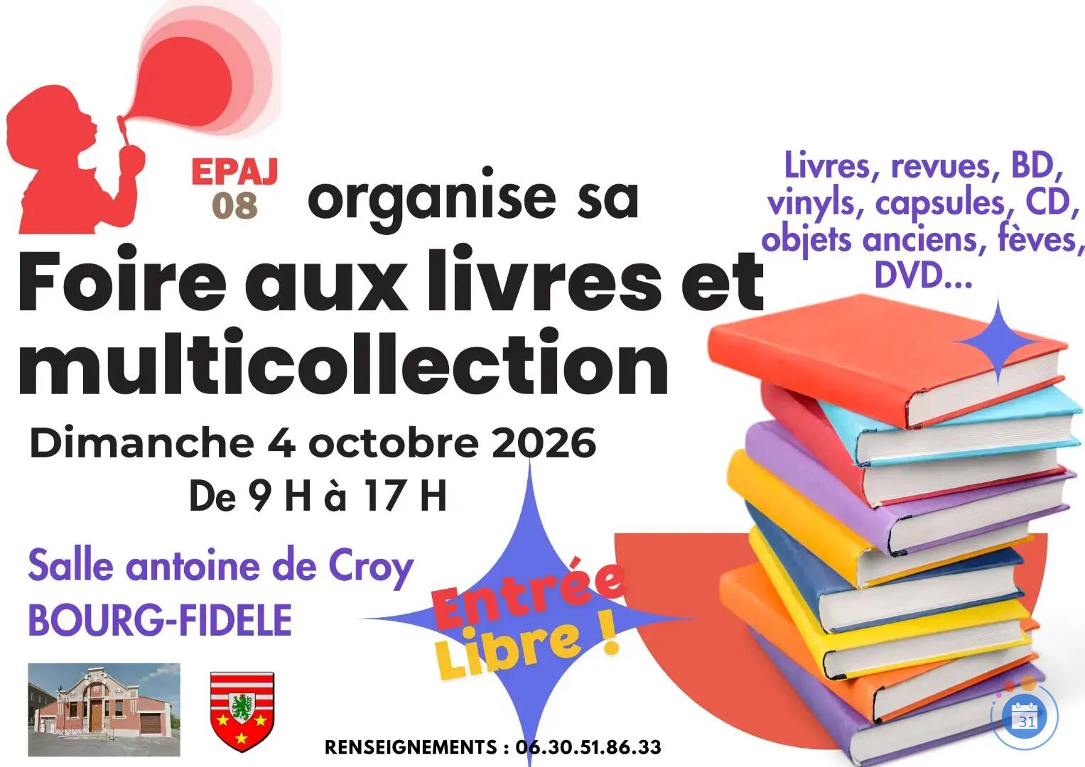 Image Foire aux livres et Multicollection (photo 1)