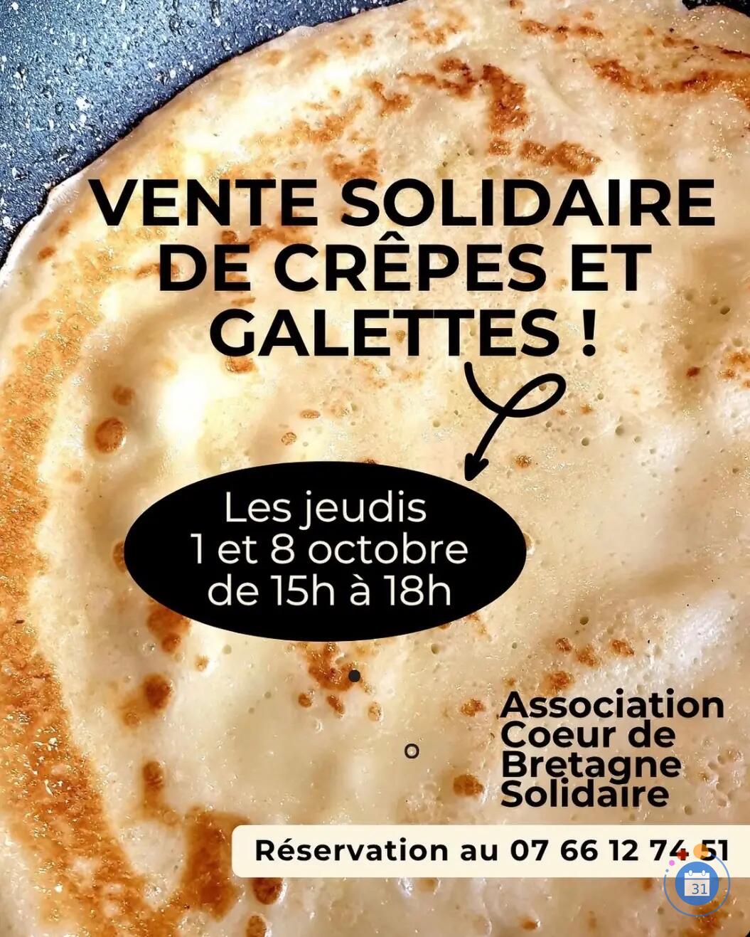 Image Vente solidaire de crêpes et galettes (photo 1)