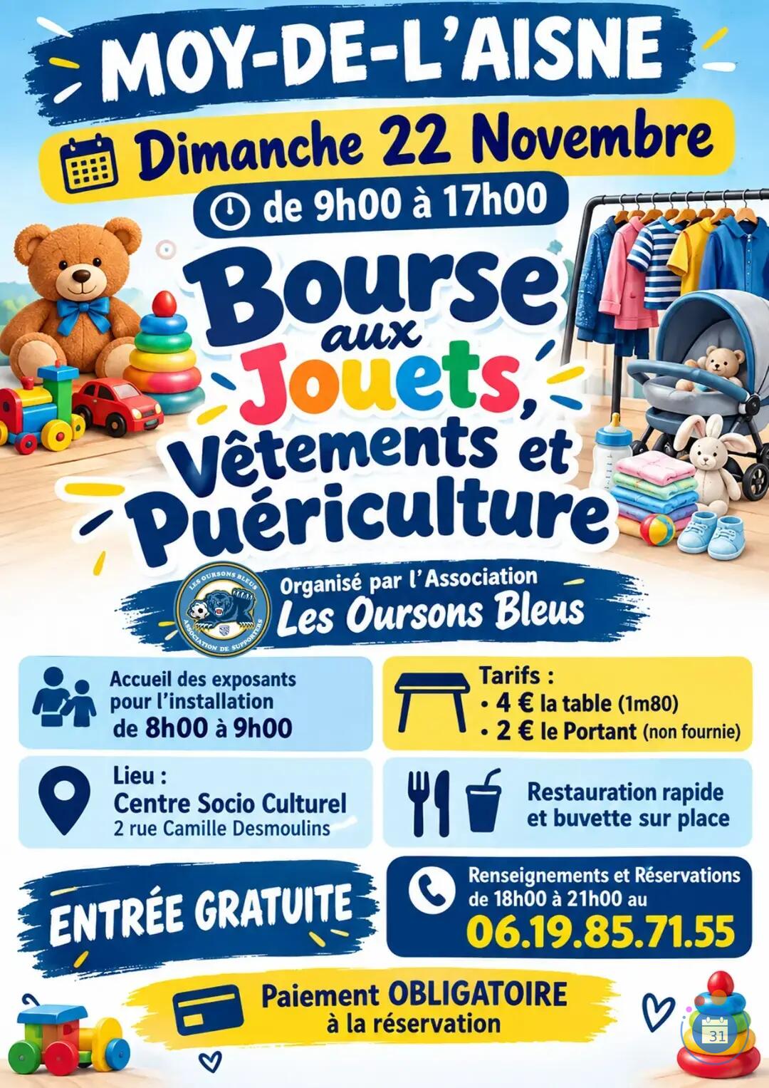 Image Bourse aux Jouets, Vêtements et Puériculture (photo 1)