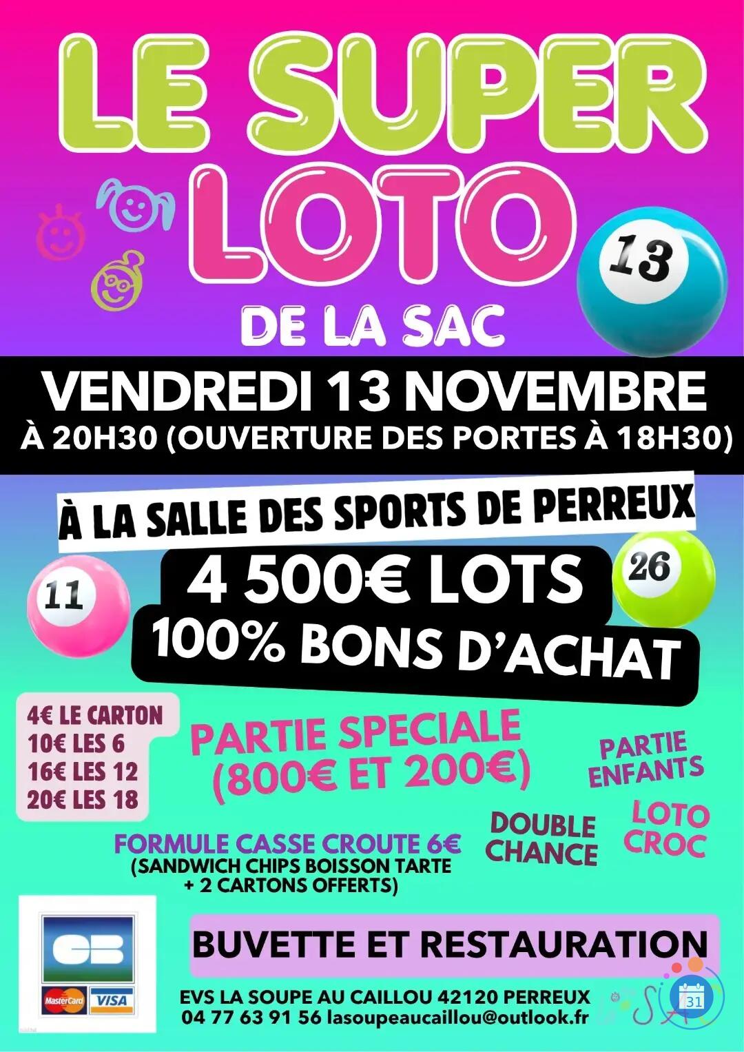 Image LE SUPER LOTO DE LA SAC (photo 1)