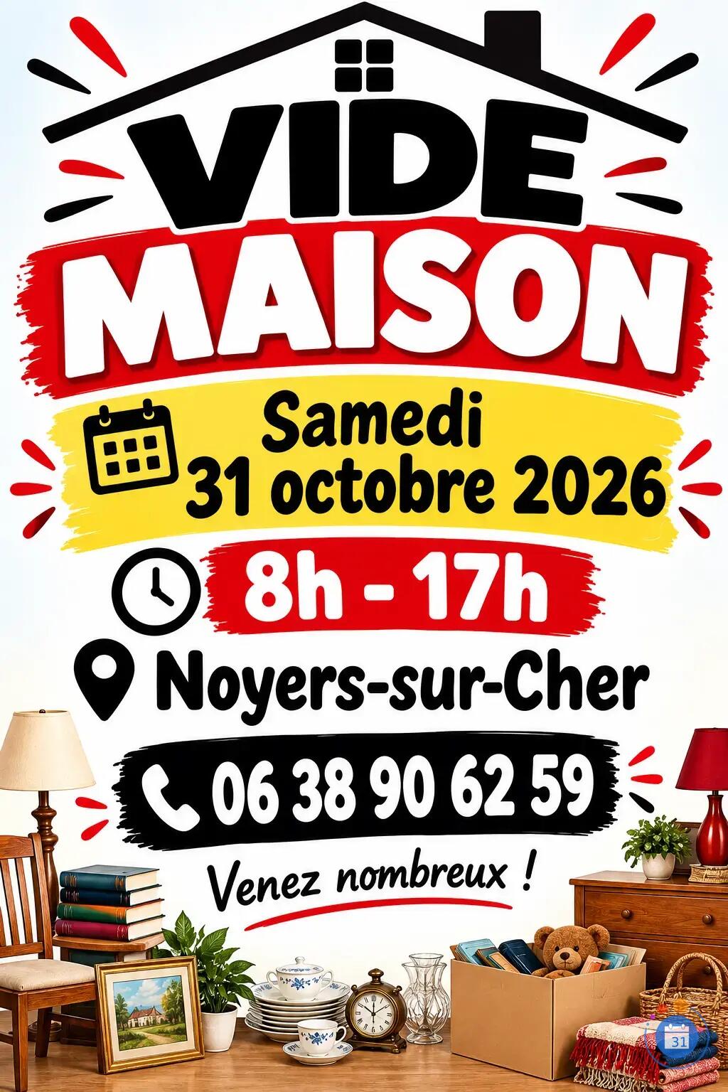 Image Vide maison Noyers-sur-Cher (photo 1)