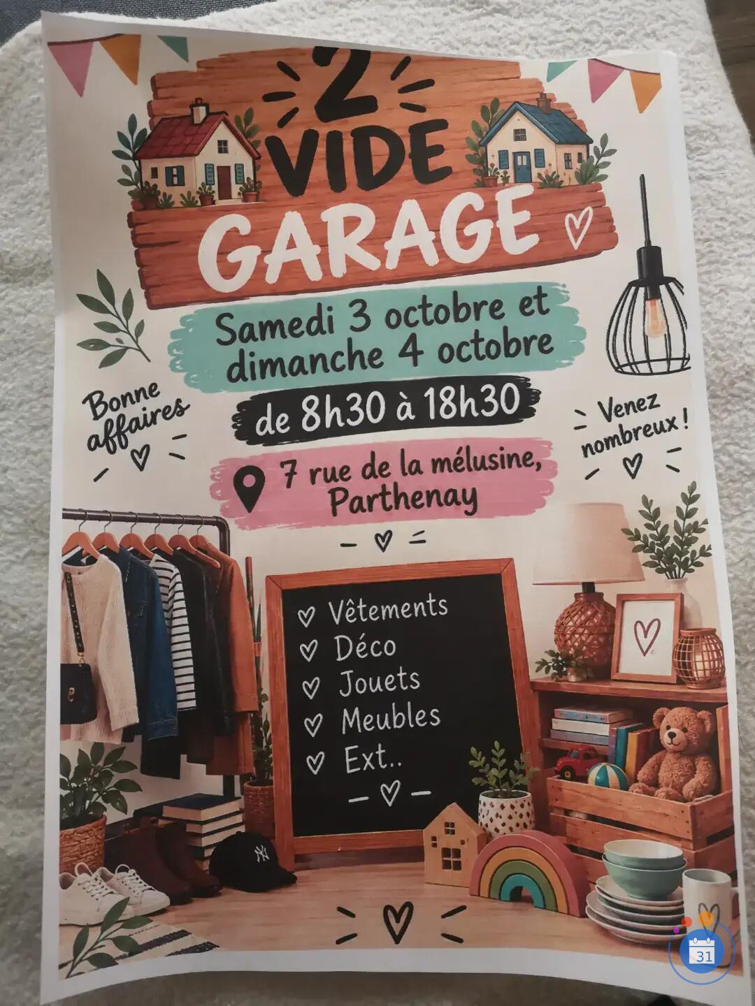 Image Vide garage (photo 1)