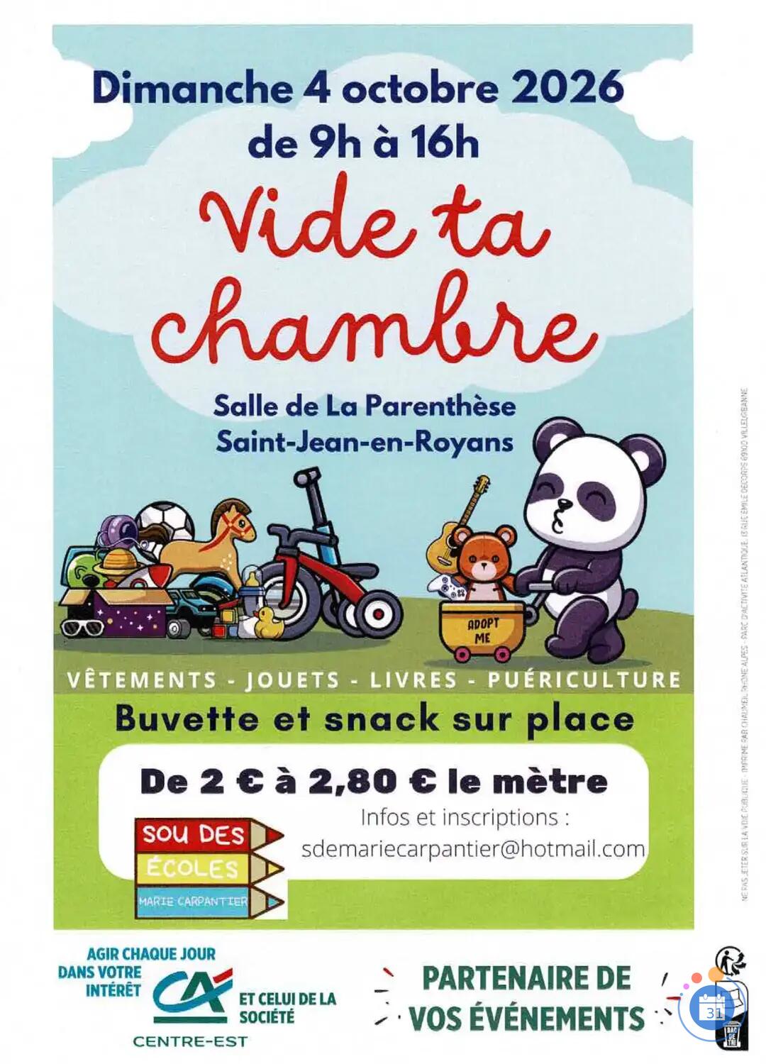 Image Vide ta chambre (photo 1)
