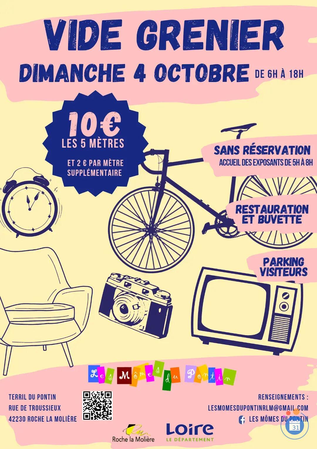 Image Vide grenier des Mômes du Pontin (photo 1)