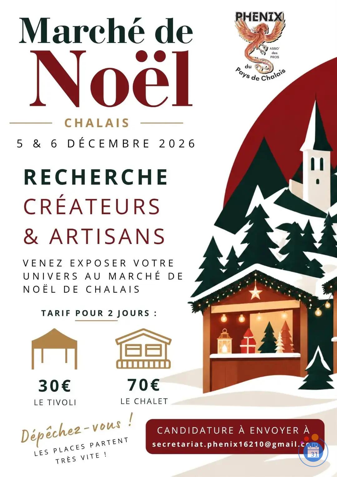 Image MARCHE DE NOËL DE CHALAIS (photo 1)