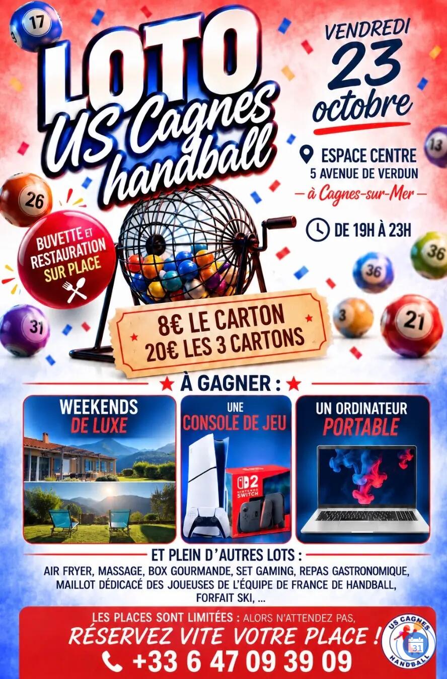 Image Loto de l’US Cagnes Handball (photo 1)