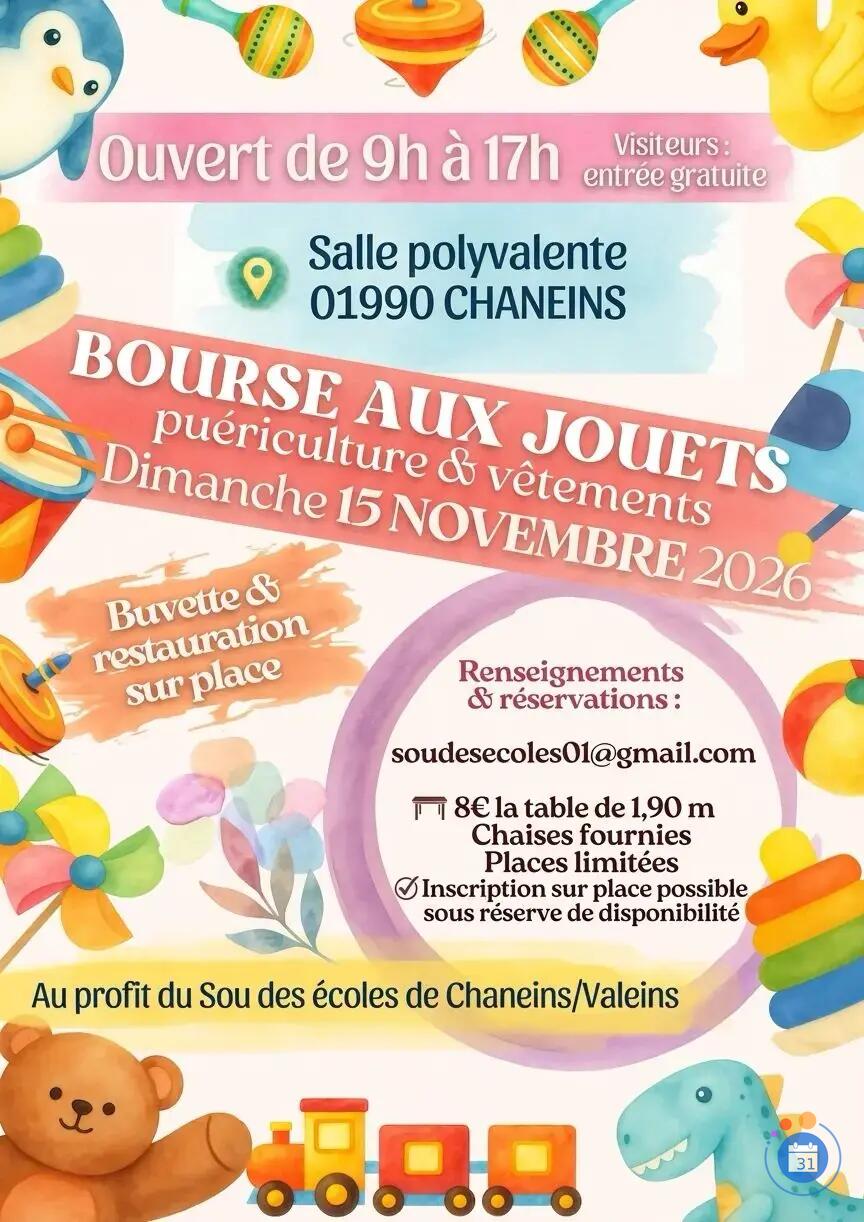 Image Bourse aux jouets, vêtements et puériculture (photo 1)
