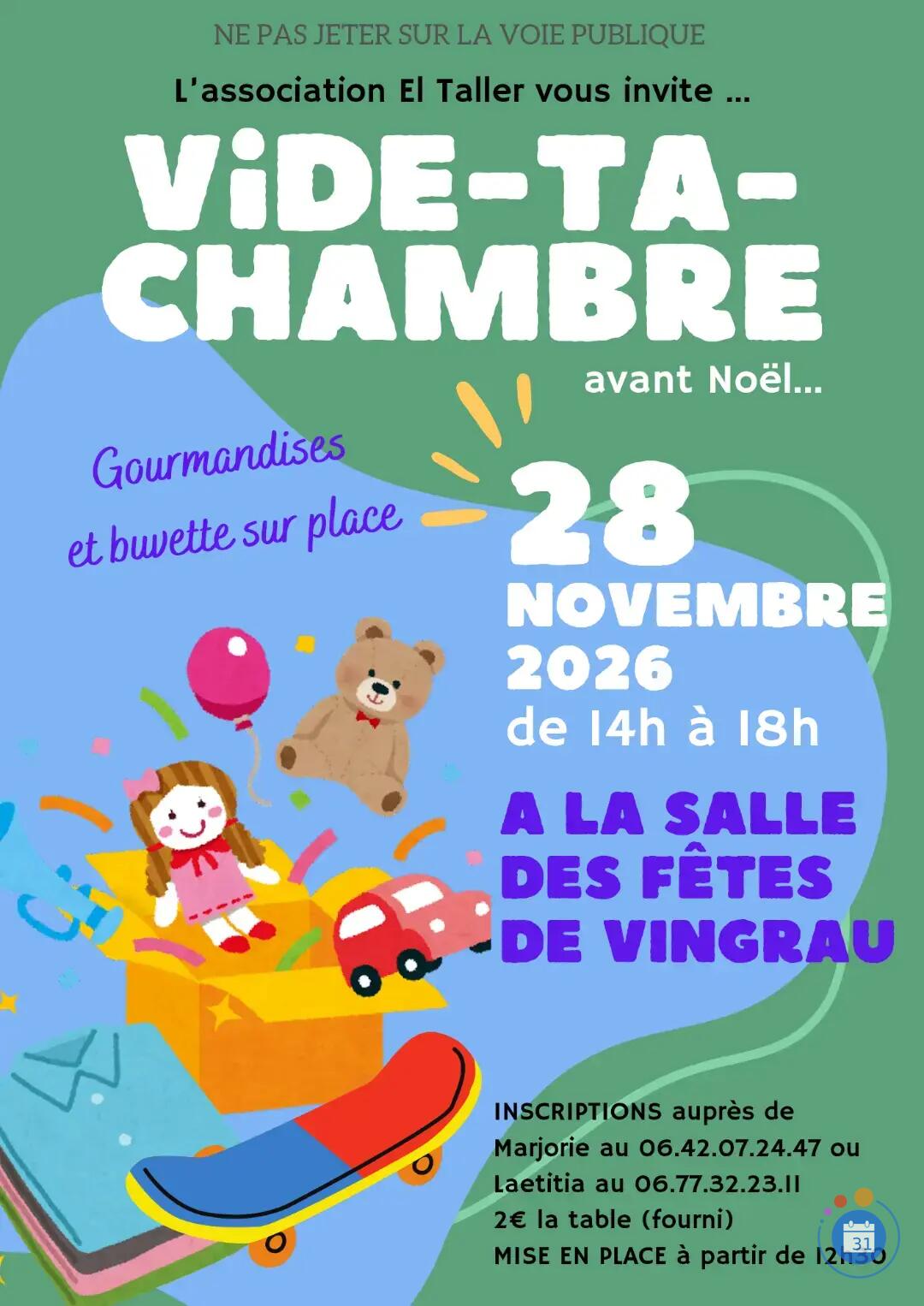 Image Vide-ta-chambre avant Noël (photo 1)
