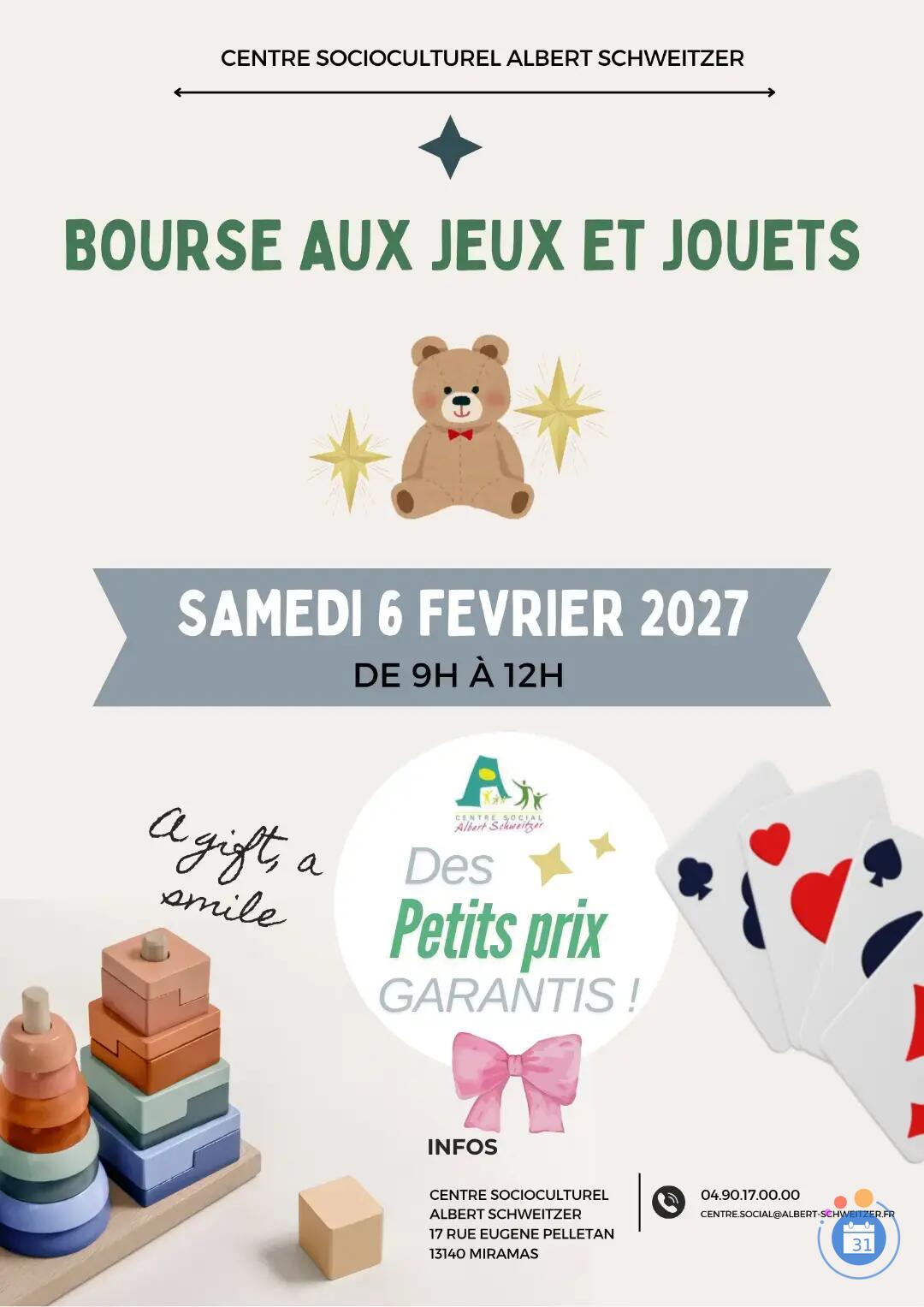 Image bourse aux jeux et aux jouets 2027 (photo 1)