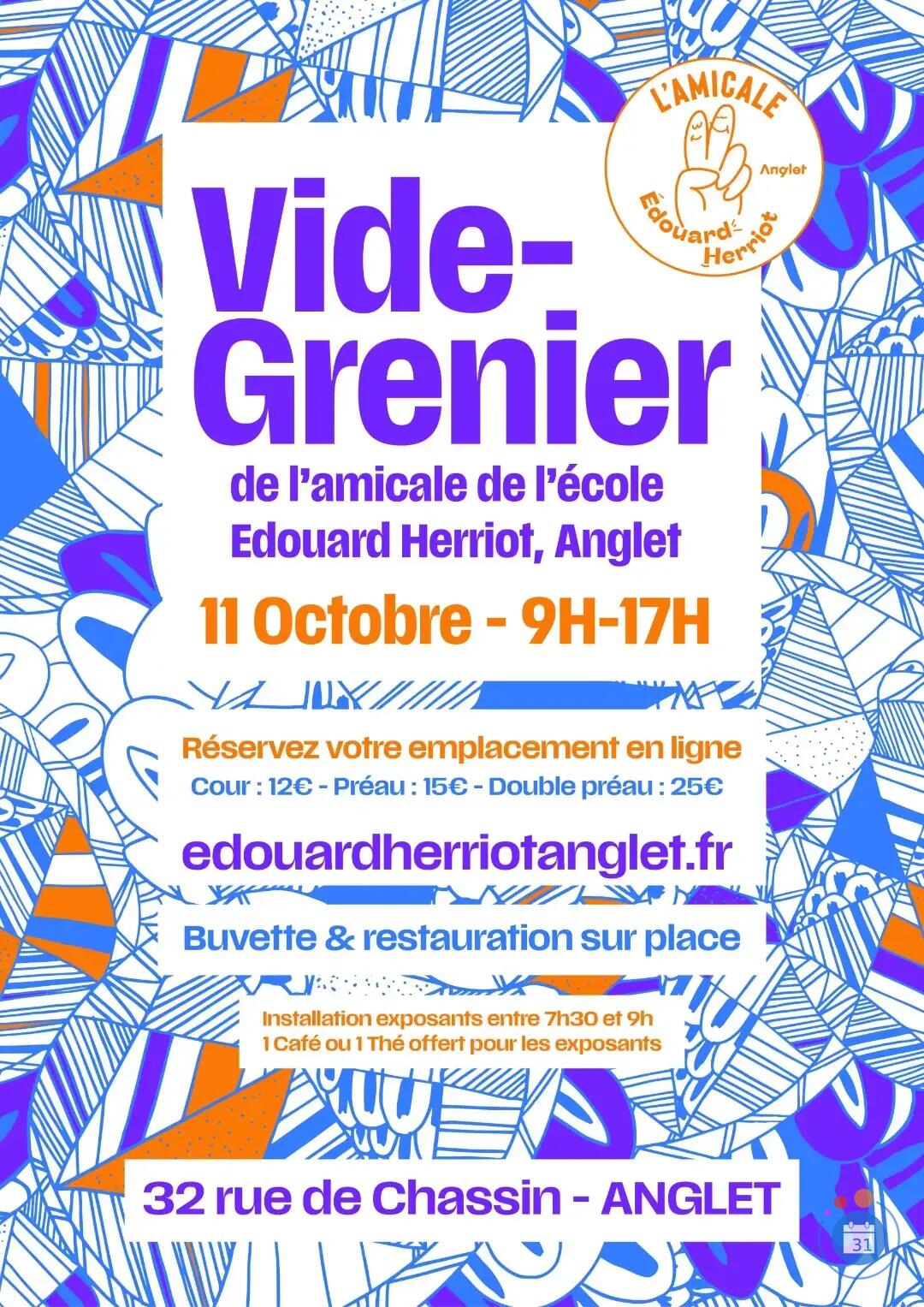 Image Vide Grenier Amicale Edouard Herriot (photo 1)