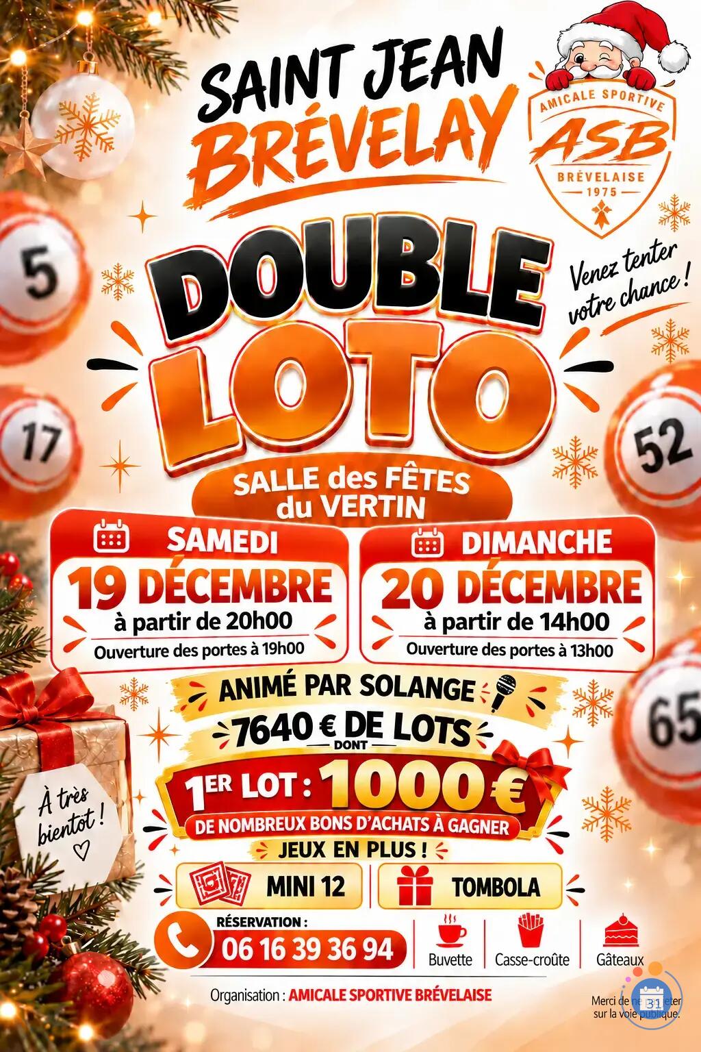 Flyer Double loto