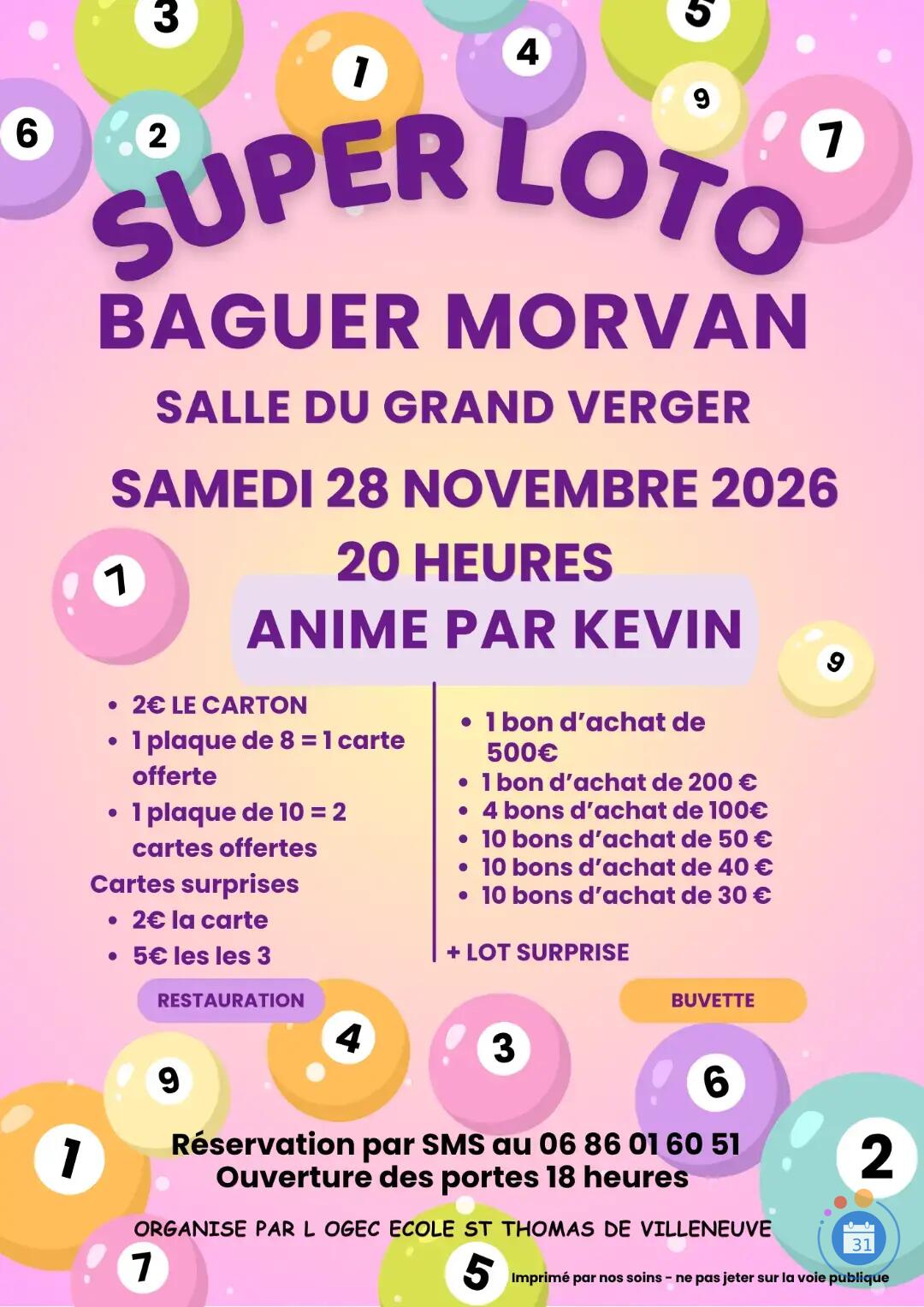 Image SUPER LOTO animé par KEVIN (photo 1)