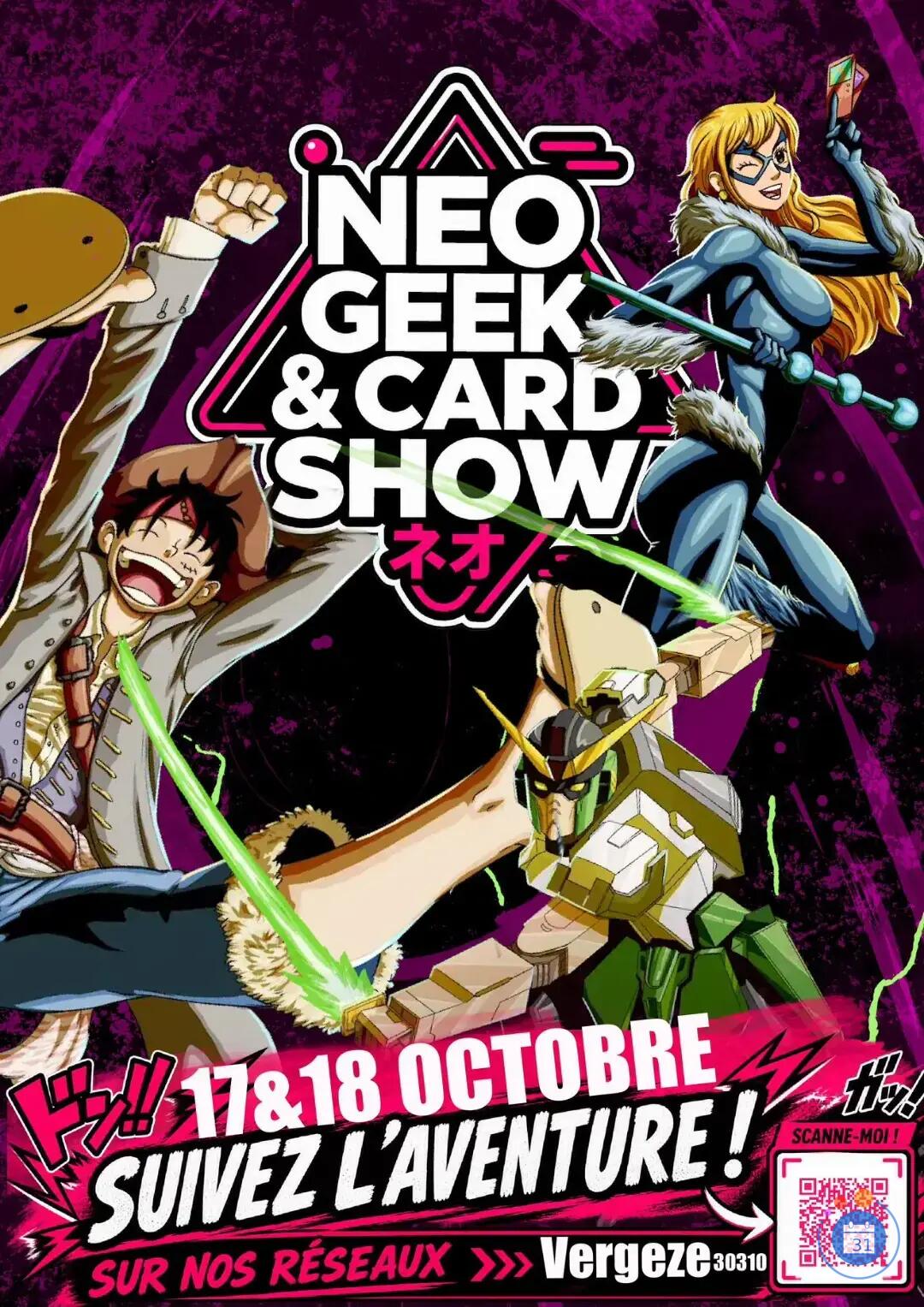 Image Neo Geek & Card Show 2026 Bourse geek & cartes à collectionner TCG/Jeux video... (photo 2)