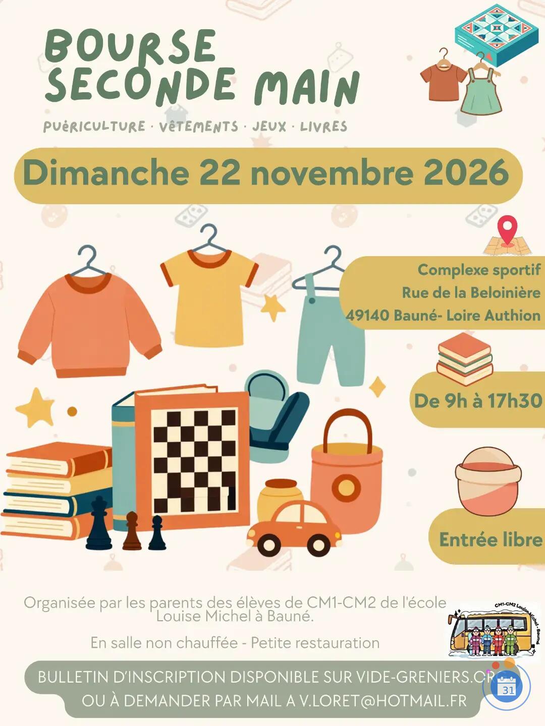 Image Bourse de seconde main (photo 1)